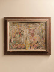 The Vintage Abstract Figures Painting by Ed TylerArtMiscellanea, etc.
