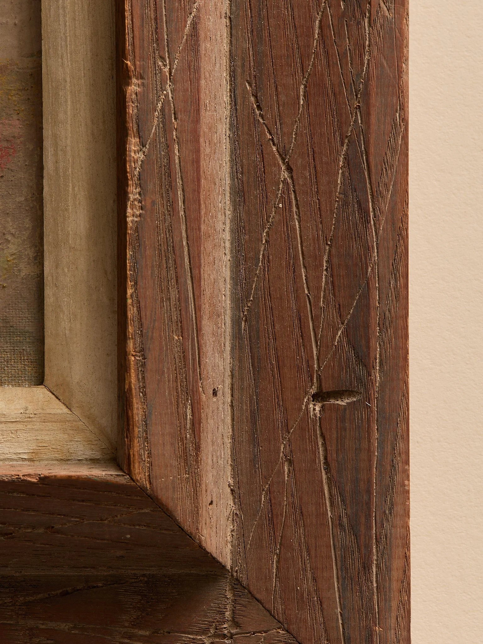 The Vintage Abstract Figures Painting by Ed TylerArtMiscellanea, etc.