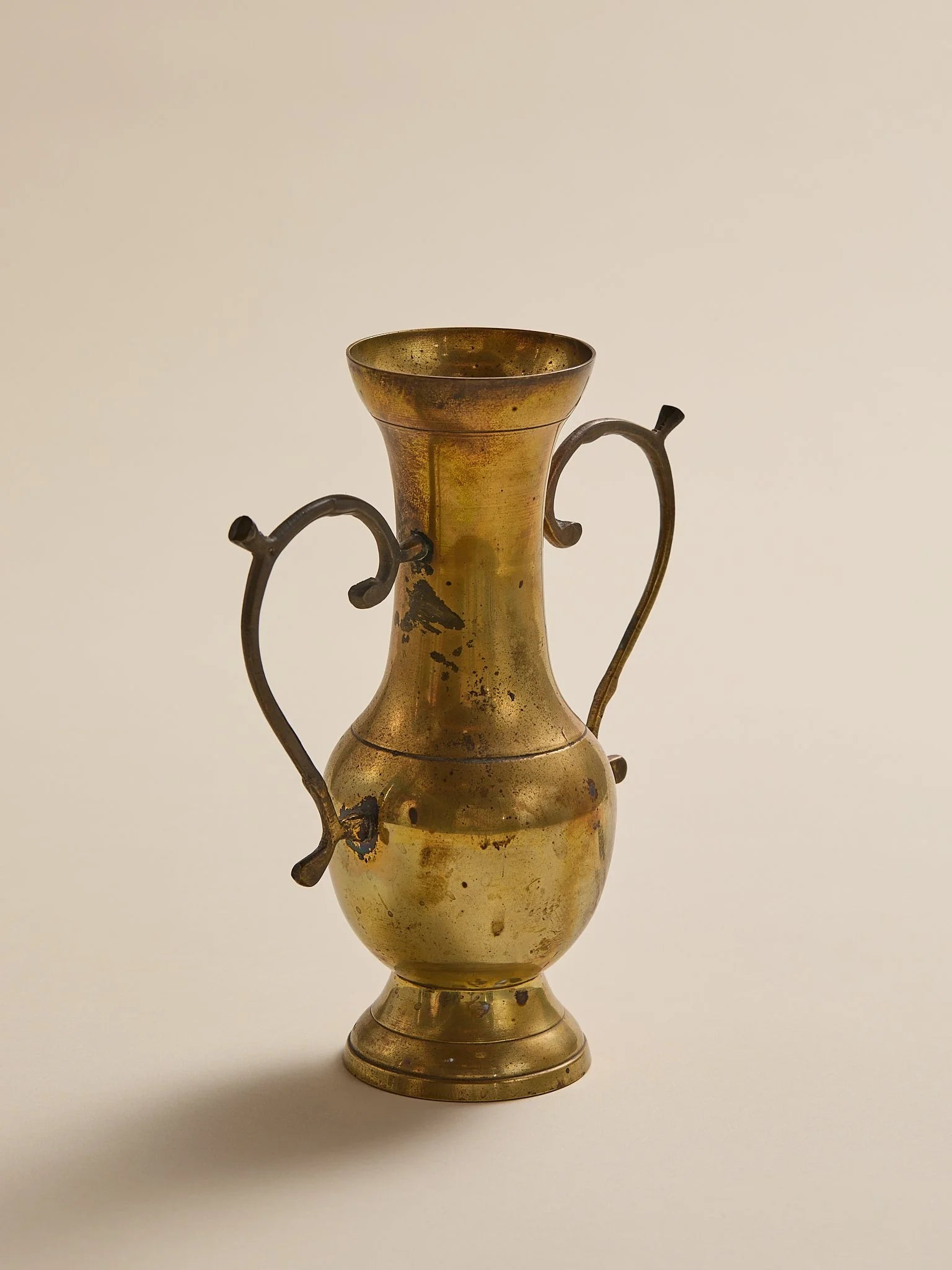 The Vintage Brass Ornate Arm VesselVasesMiscellanea, etc.