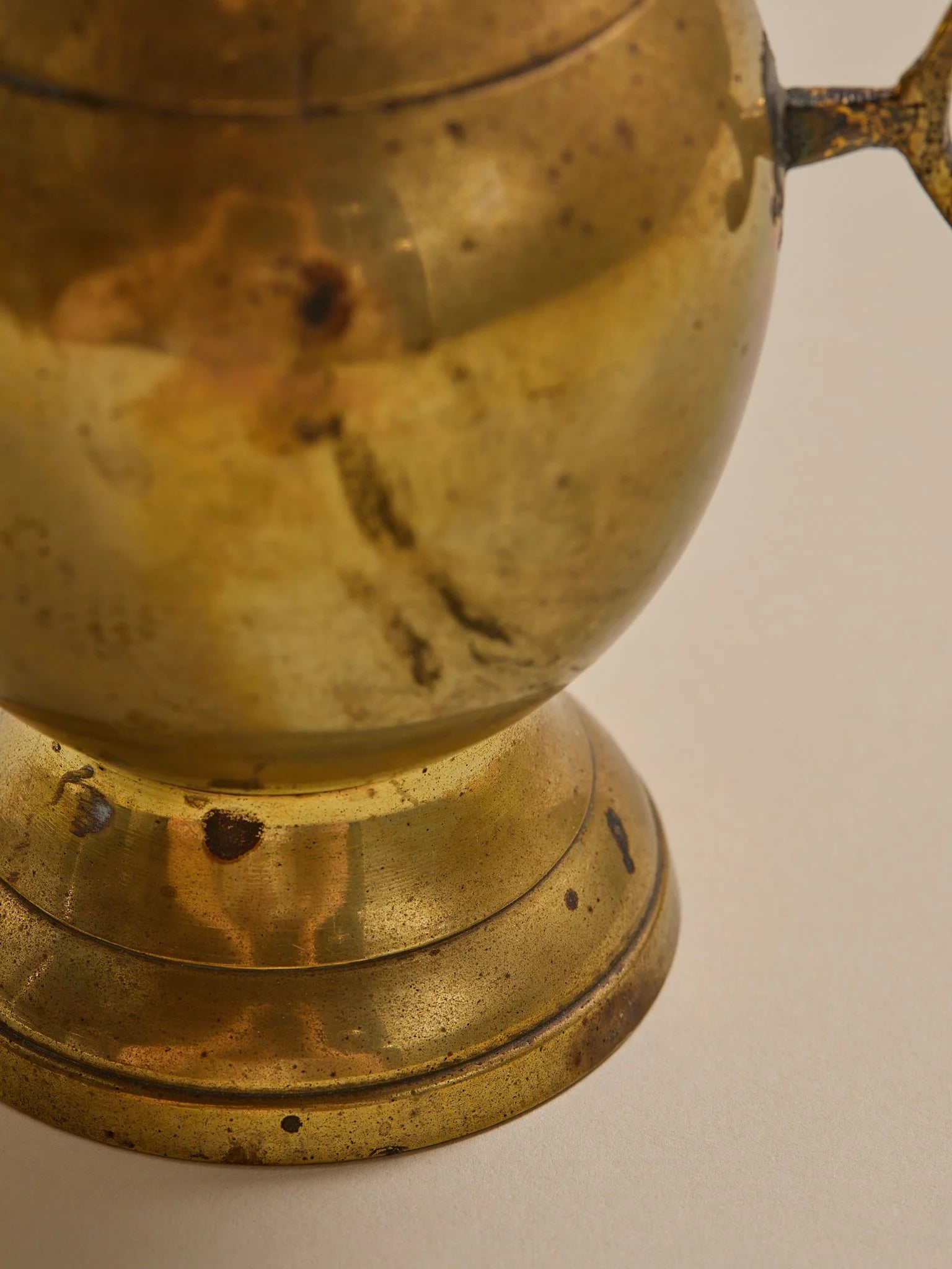 The Vintage Brass Ornate Arm VesselVasesMiscellanea, etc.