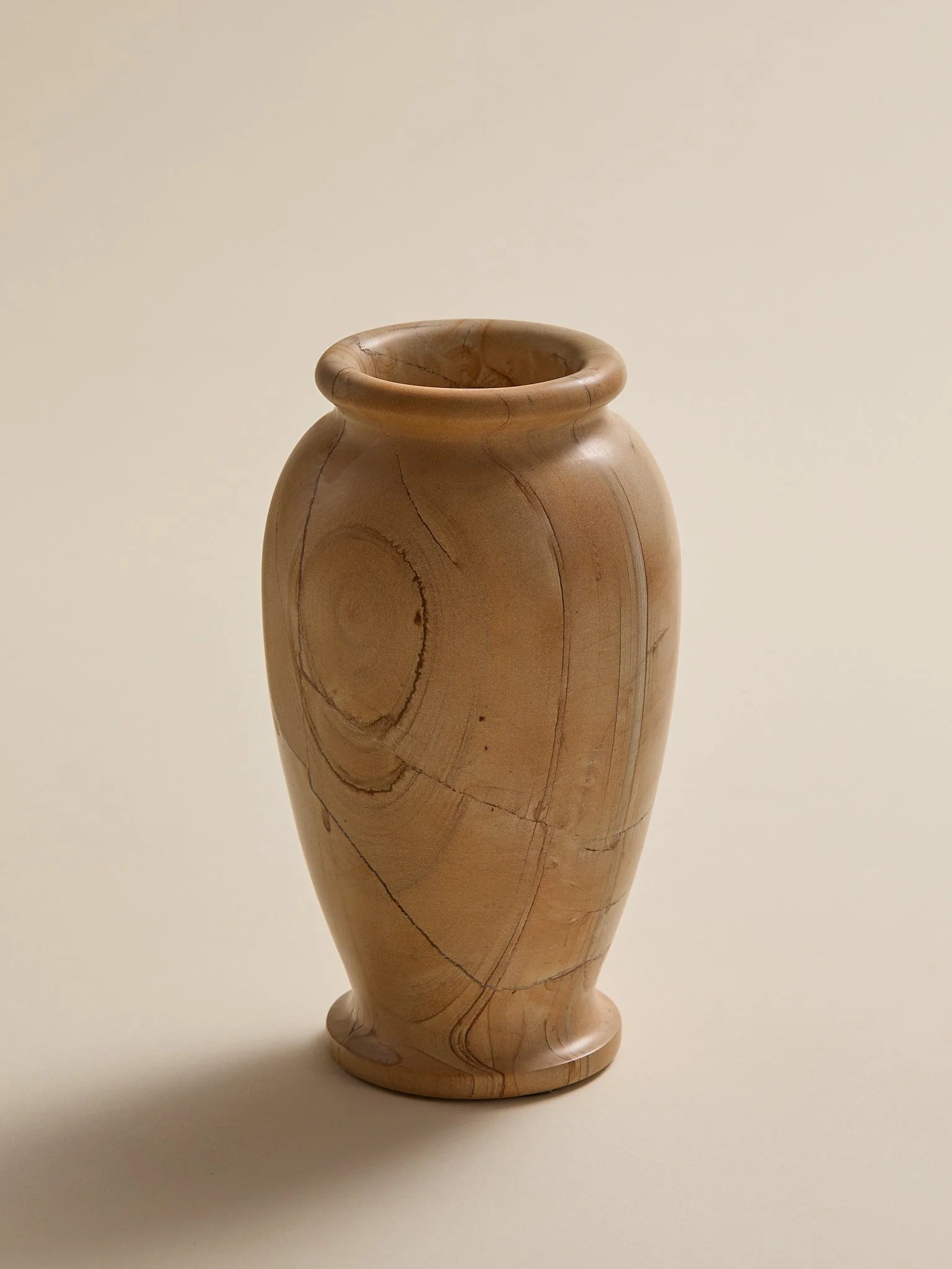 The Vintage Marble Tan VaseVasesMiscellanea, etc.