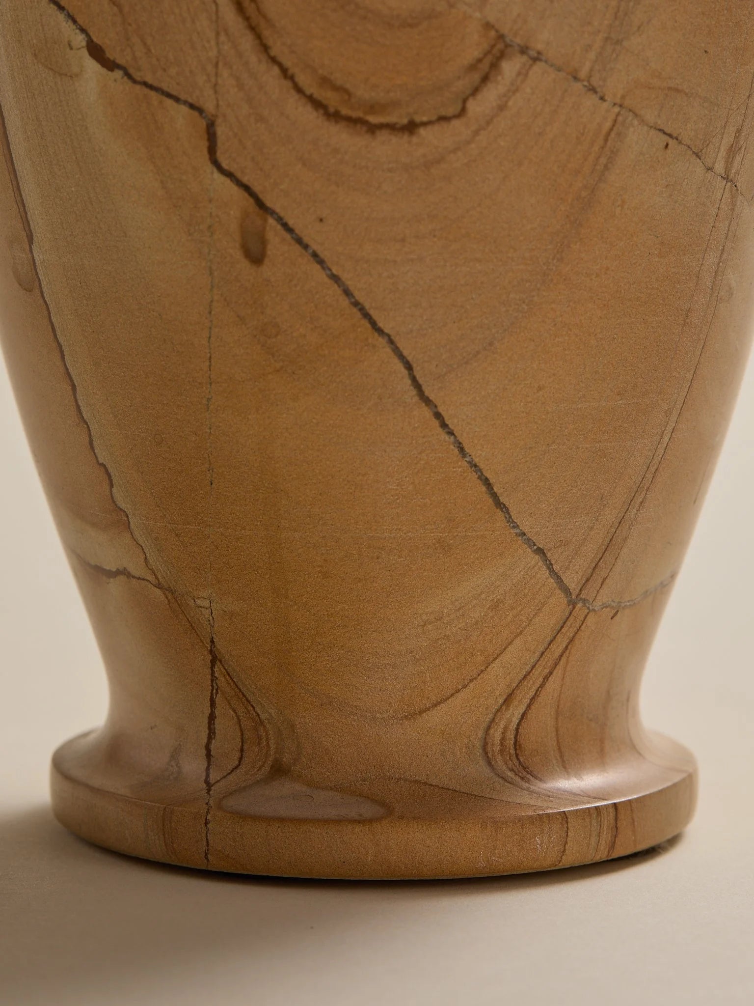 The Vintage Marble Tan VaseVasesMiscellanea, etc.