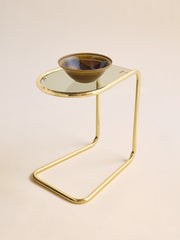 The Vintage Brass and Glass Side TableSide TablesMiscellanea, etc.