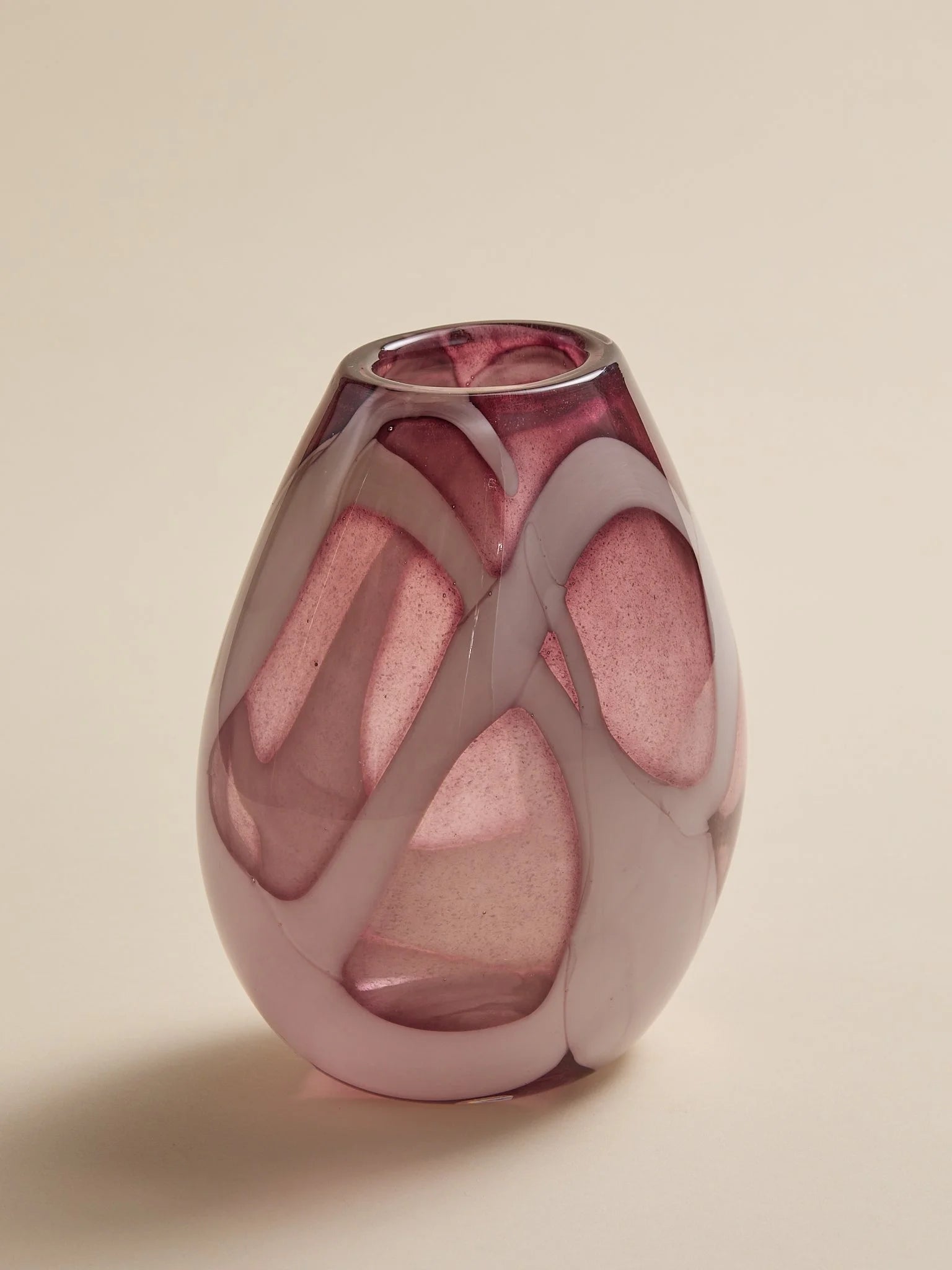 The Vintage Handblown Abstract Amethyst VaseVasesMiscellanea, etc.