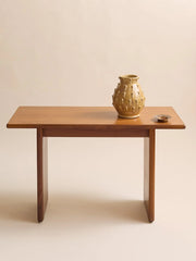The Vintage MCM Teak Console TableConsole TablesMiscellanea, etc.