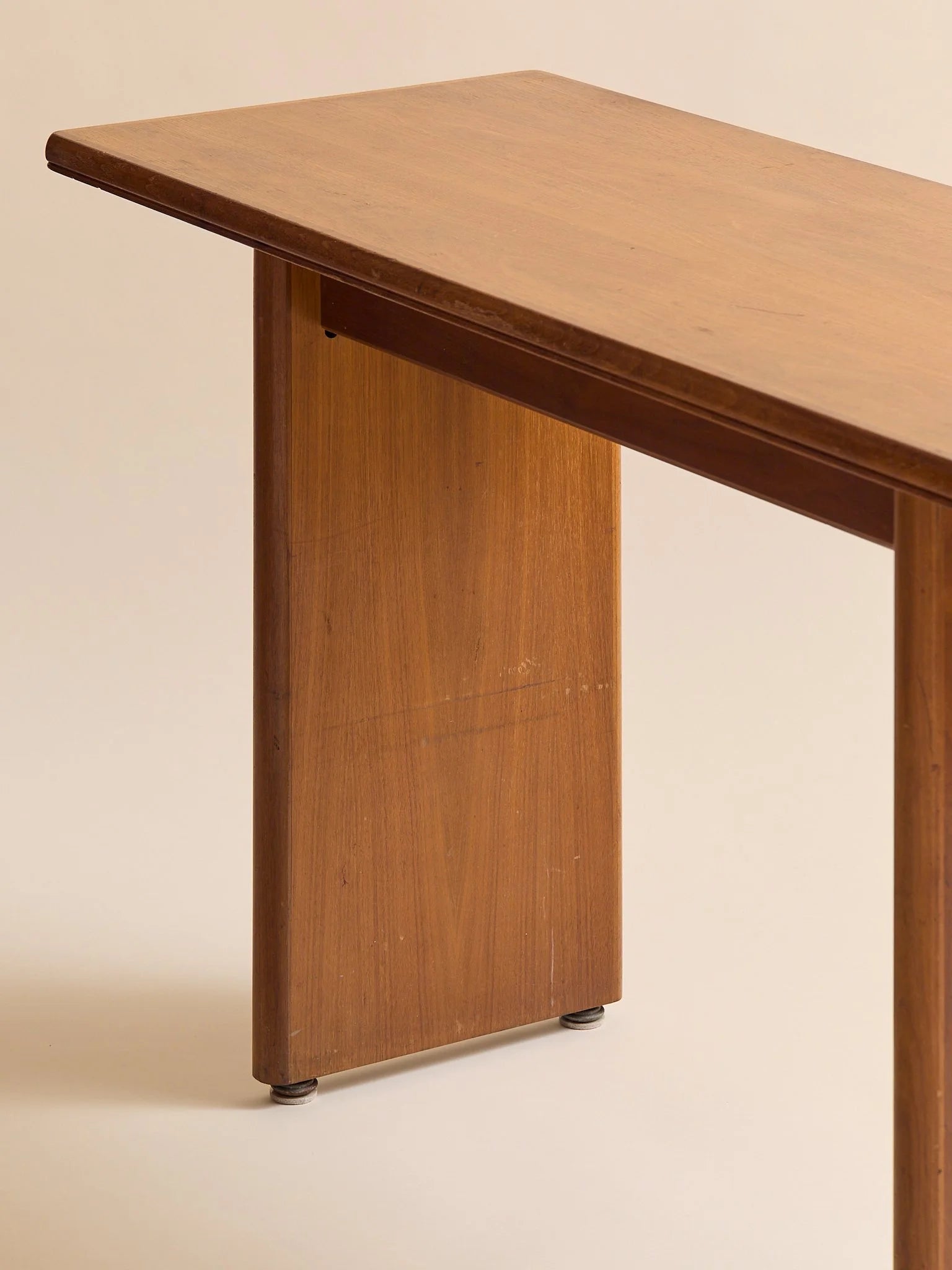 The Vintage MCM Teak Console TableConsole TablesMiscellanea, etc.