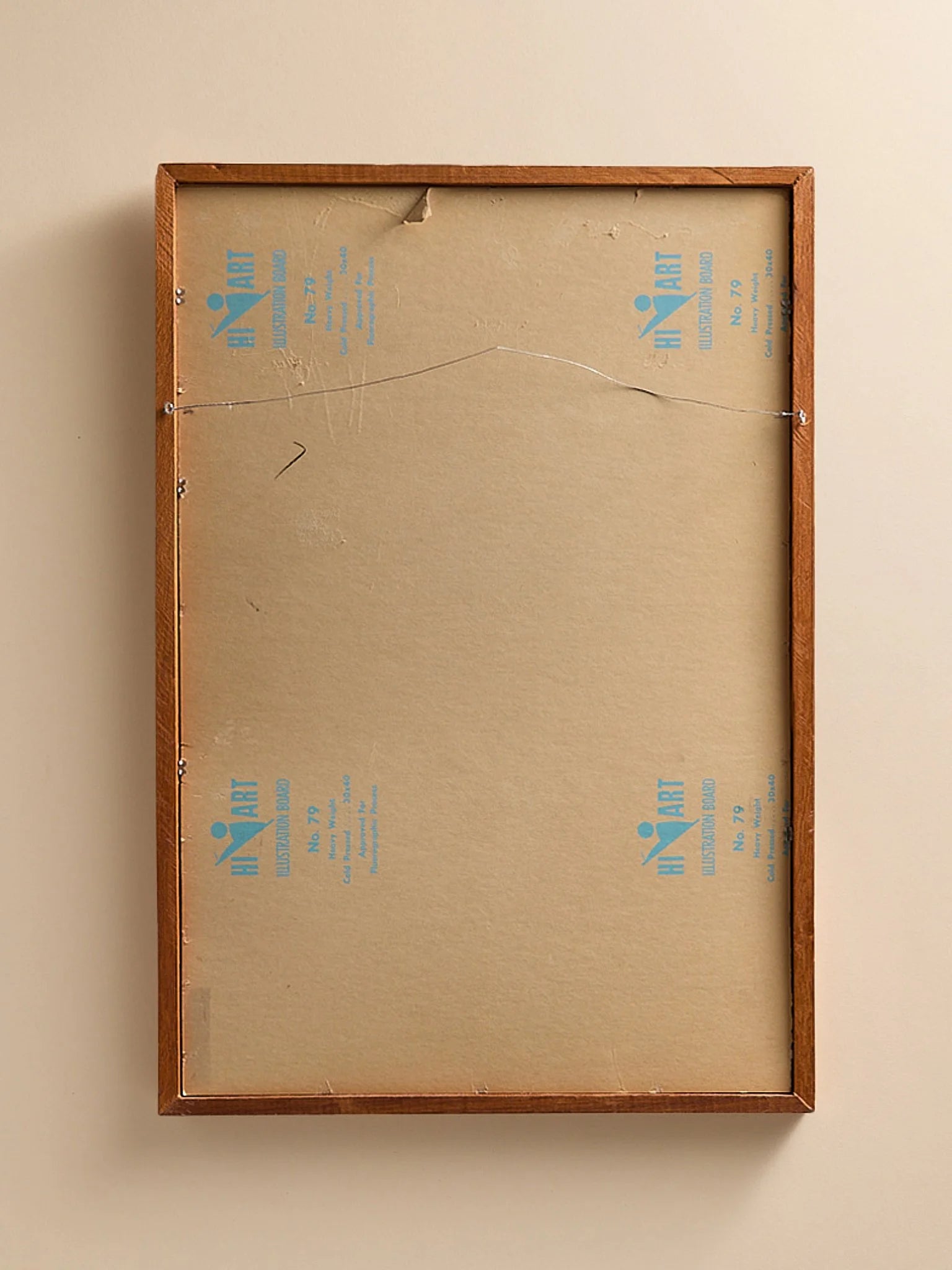 The Vintage Abstract Figural Procession PaintingArtMiscellanea, etc.