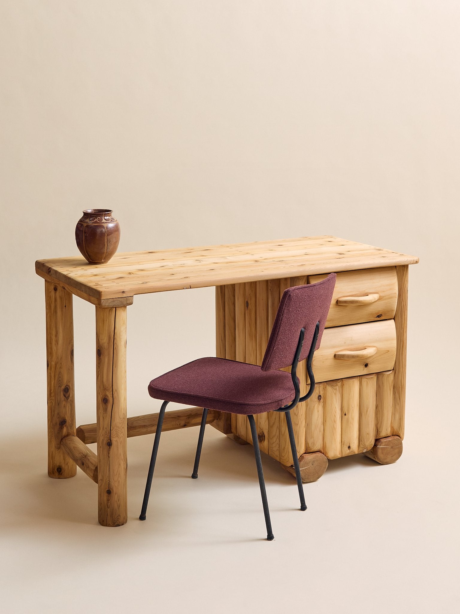 The Vintage Rustic Pine DeskDesksMiscellanea, etc.