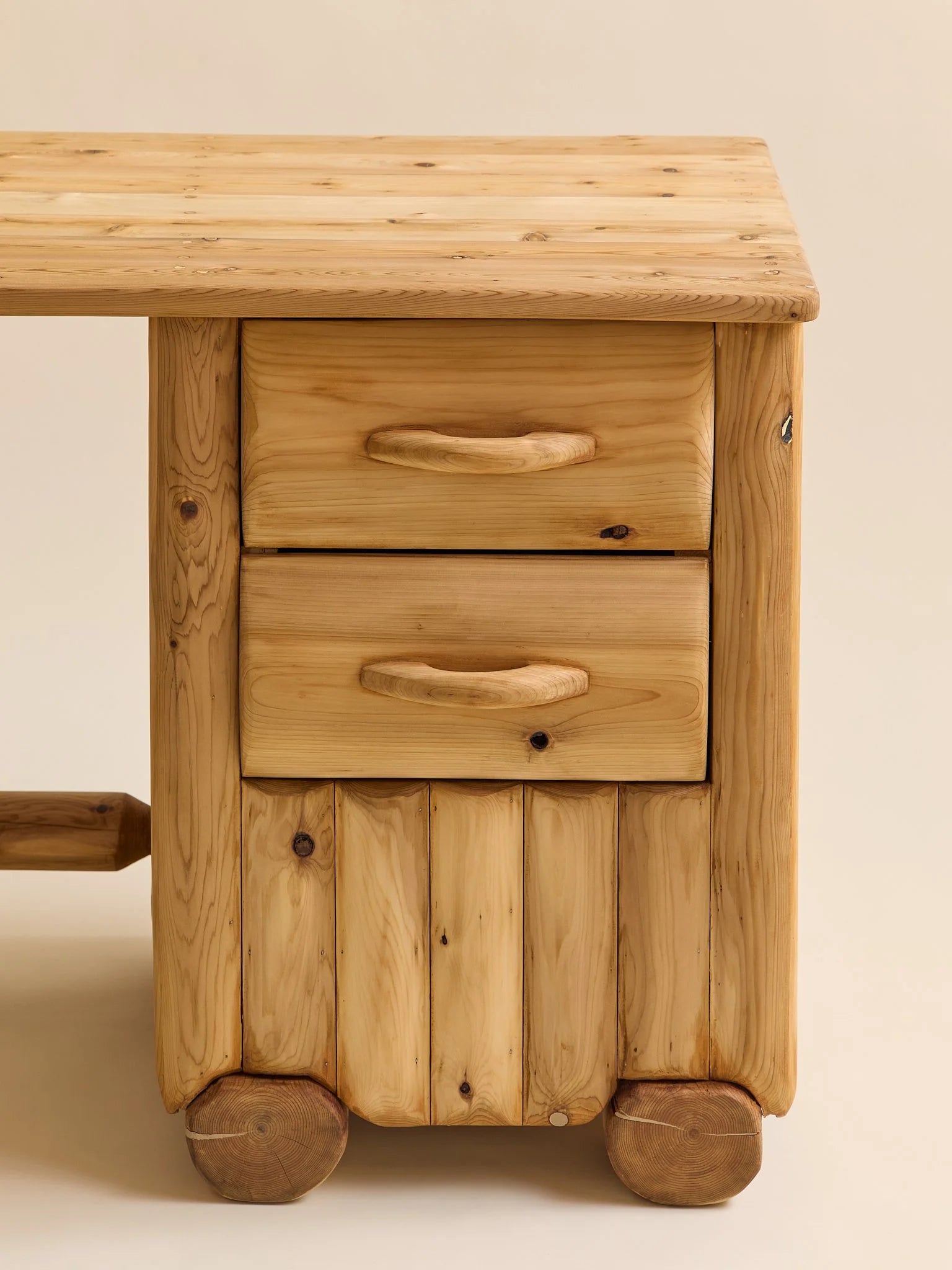 The Vintage Rustic Pine DeskDesksMiscellanea, etc.