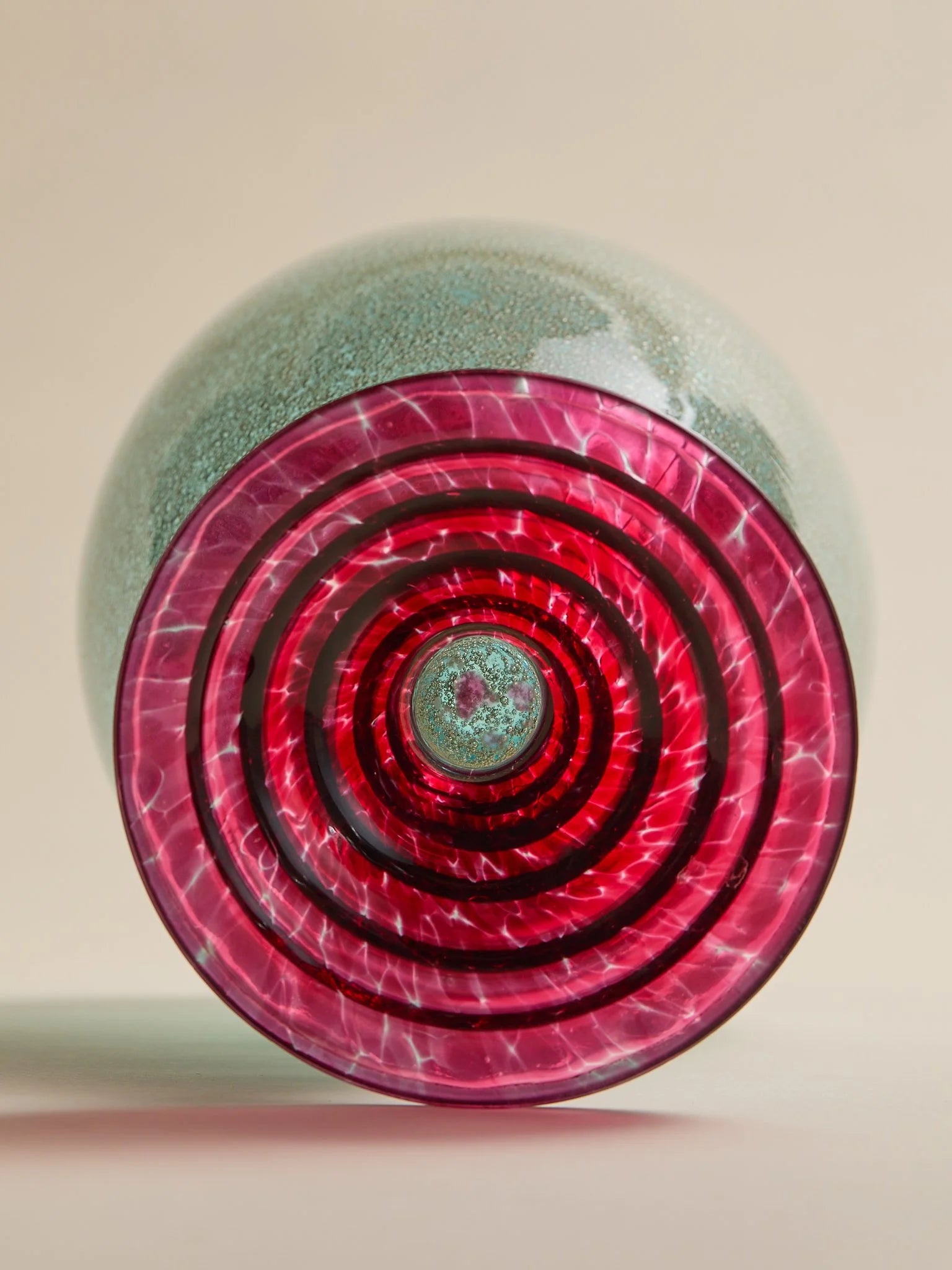 The Vintage Handmade Speckle Glass Art VaseVasesMiscellanea, etc.