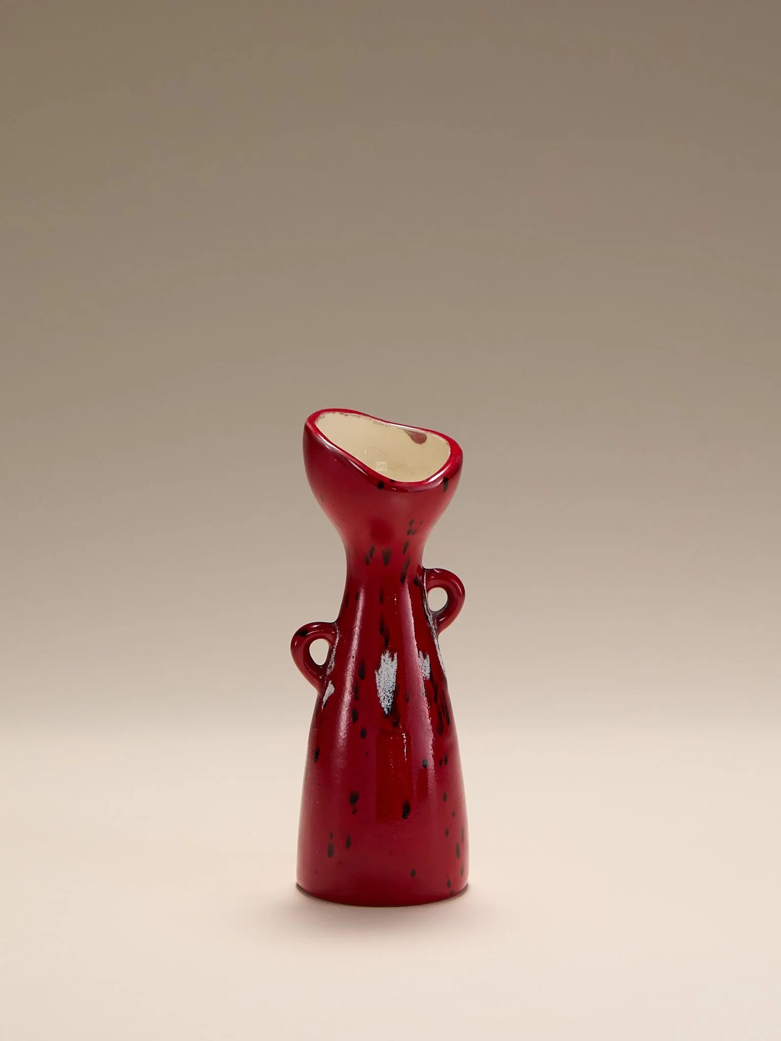 The Hand-painted Splatter Glaze Red VaseVasesMiscellanea, etc.