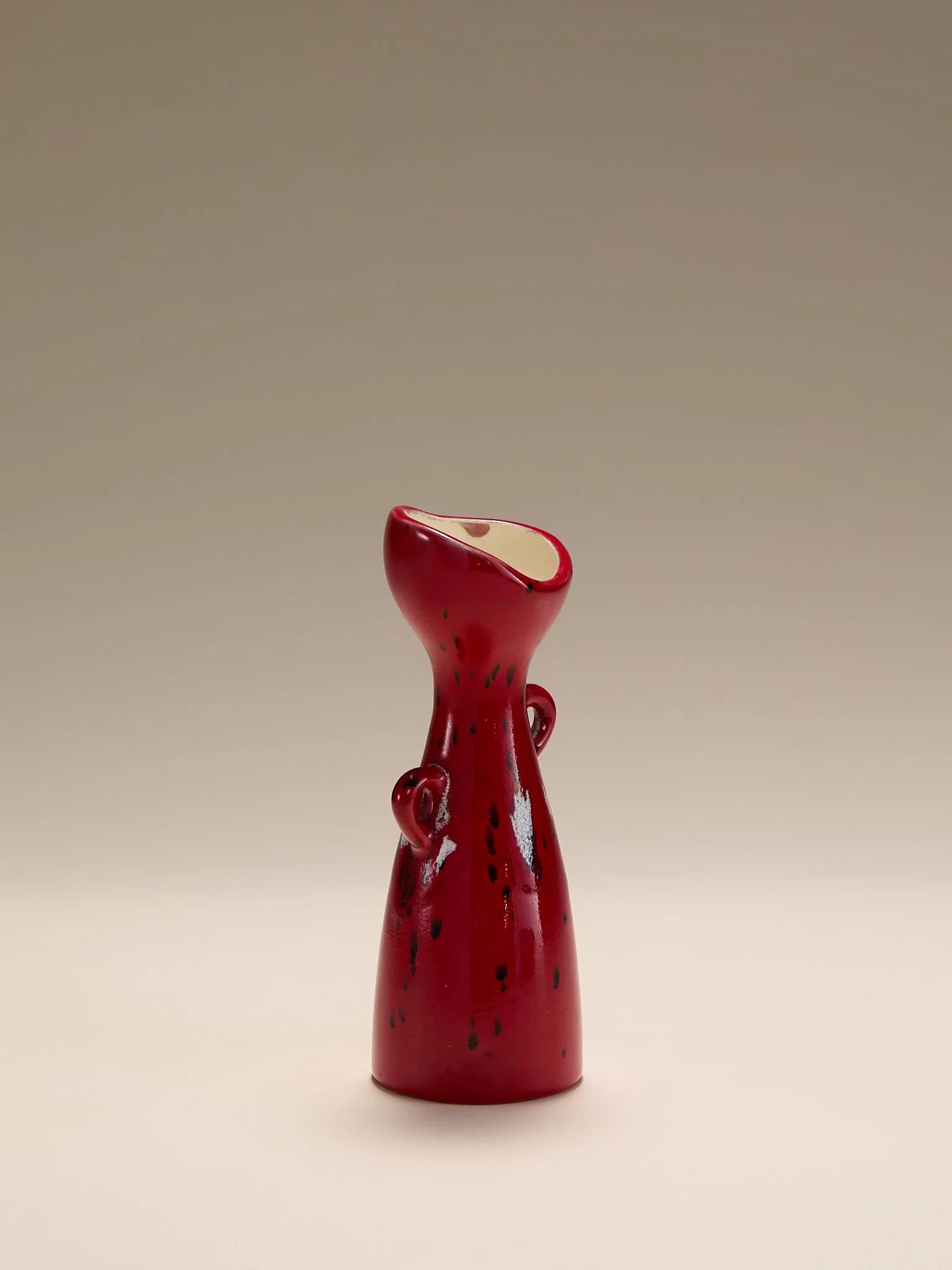 The Hand-painted Splatter Glaze Red VaseVasesMiscellanea, etc.