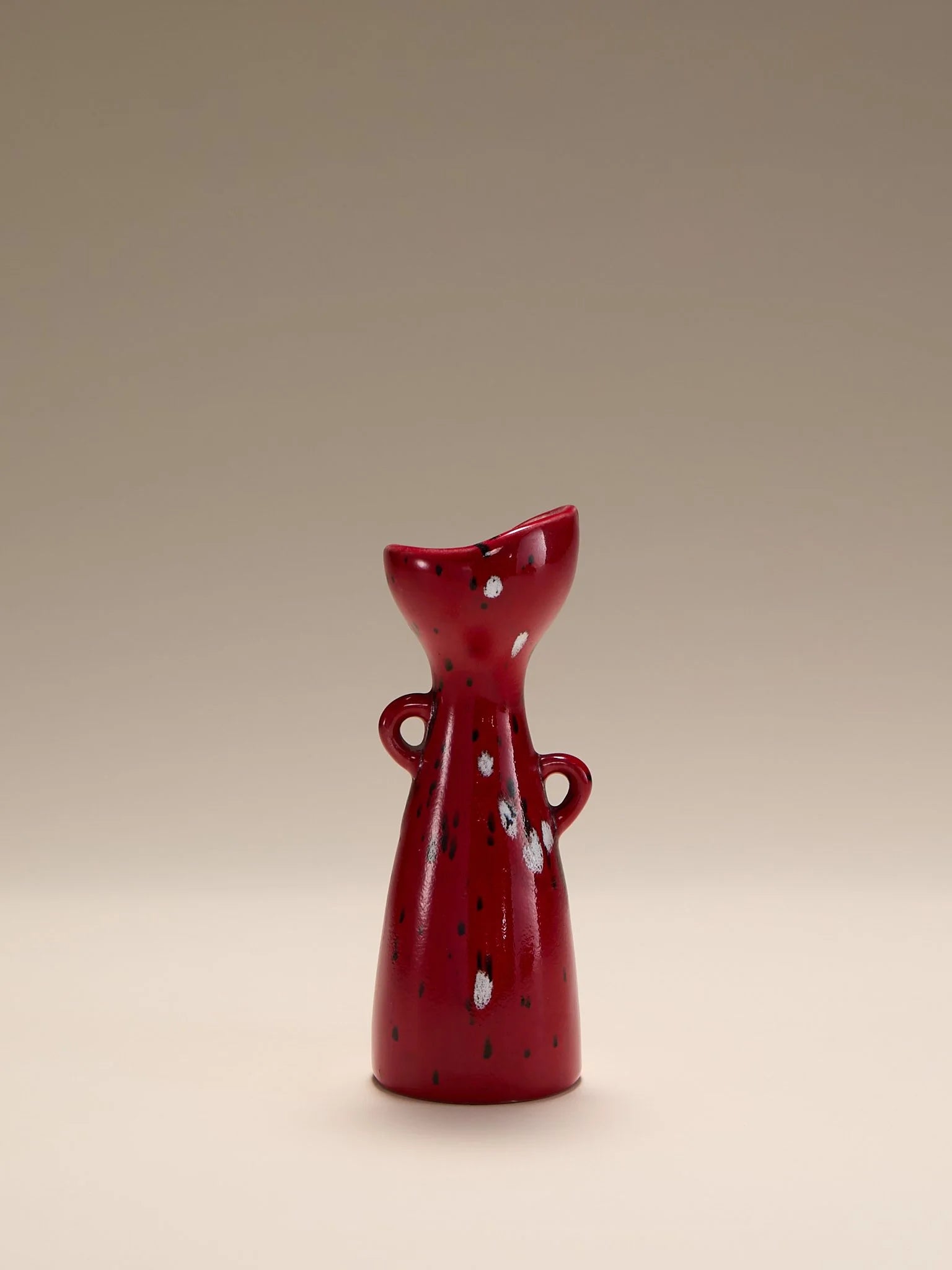 The Hand-painted Splatter Glaze Red VaseVasesMiscellanea, etc.