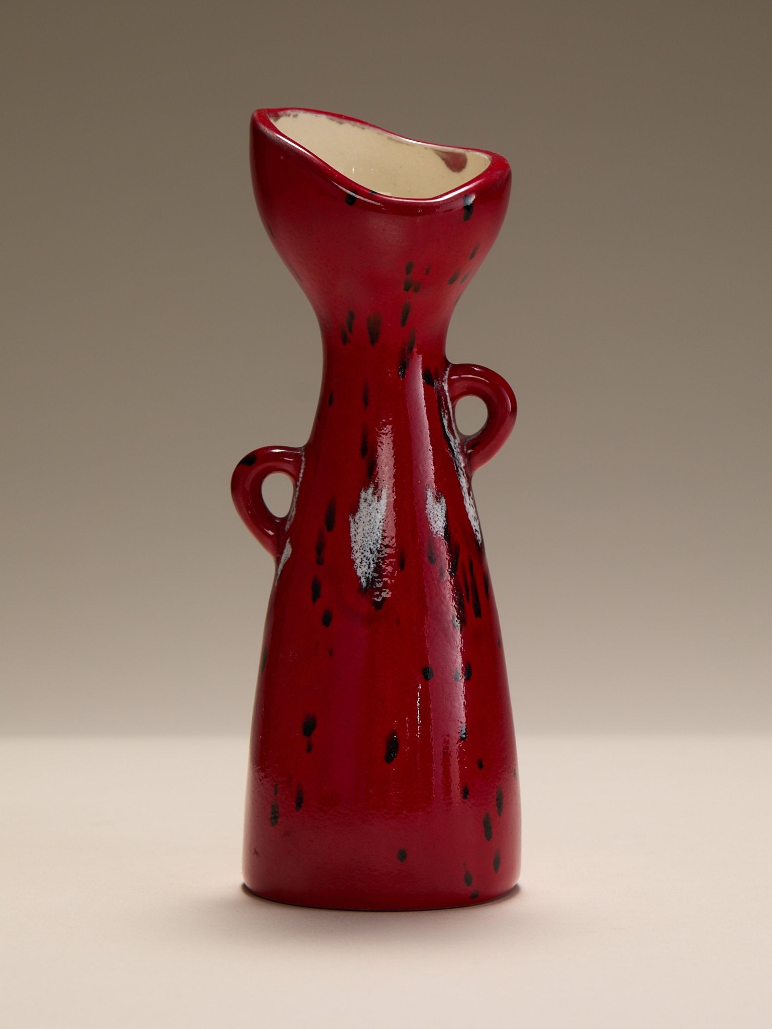 The Hand-painted Splatter Glaze Red VaseVasesMiscellanea, etc.