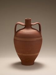 The Vintage Large Mediterranean Terracotta Vase with HandlesVasesMiscellanea, etc.