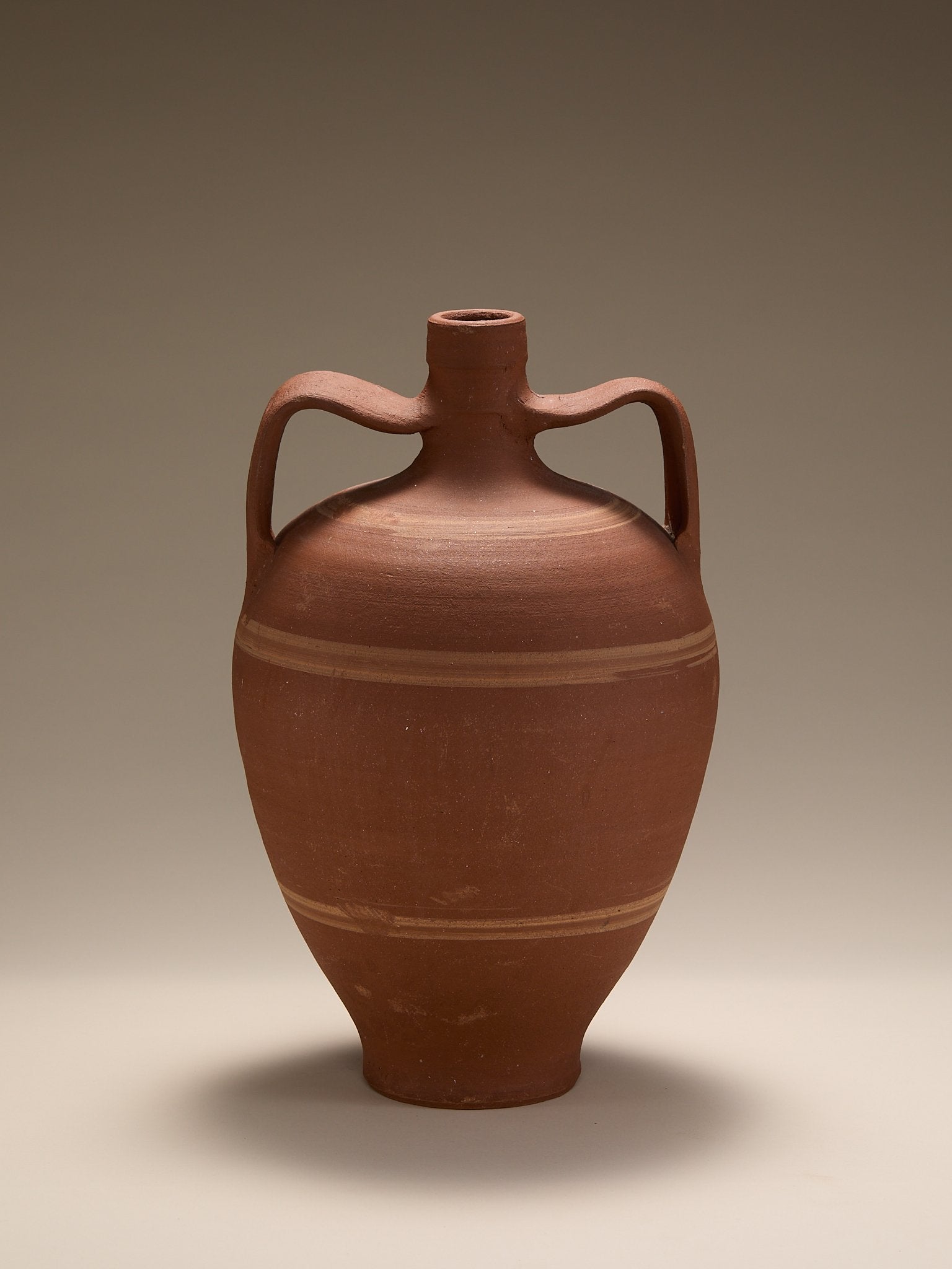 The Vintage Large Mediterranean Terracotta Vase with HandlesVasesMiscellanea, etc.