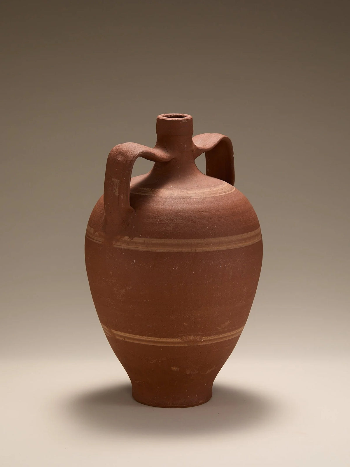 The Vintage Large Mediterranean Terracotta Vase with HandlesVasesMiscellanea, etc.