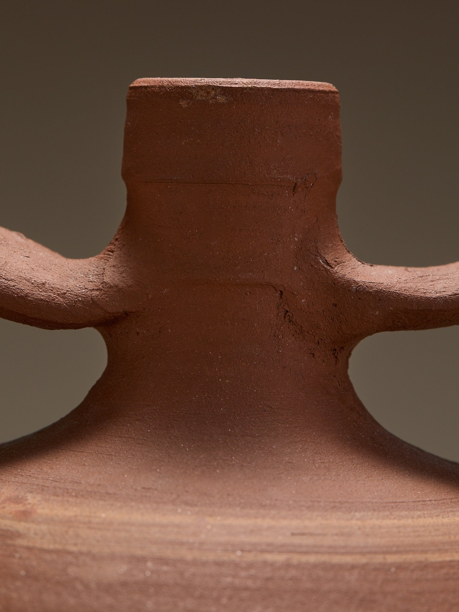 The Vintage Large Mediterranean Terracotta Vase with HandlesVasesMiscellanea, etc.