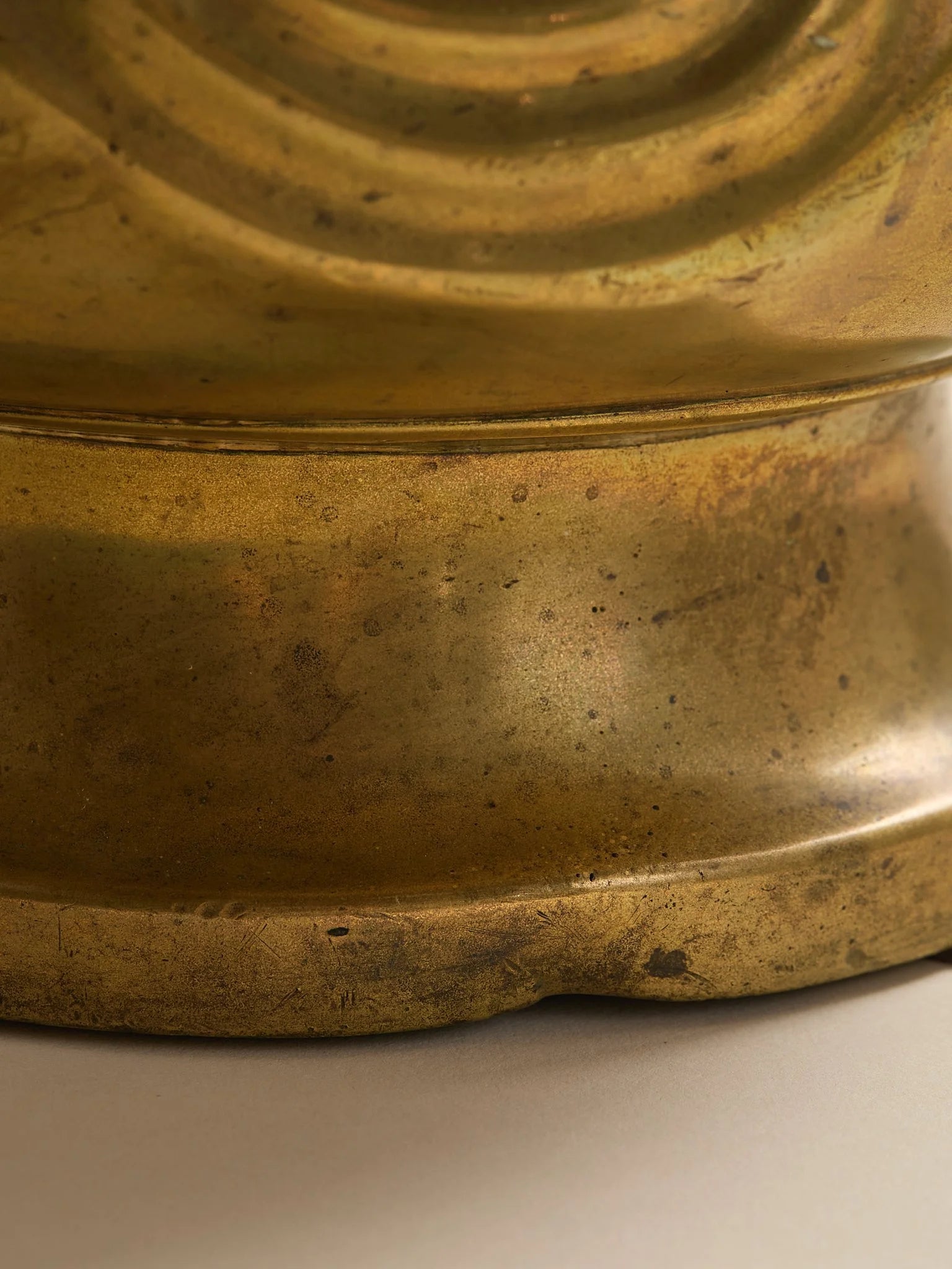 The Vintage Japanese Brass Open Handle VaseVasesMiscellanea, etc.