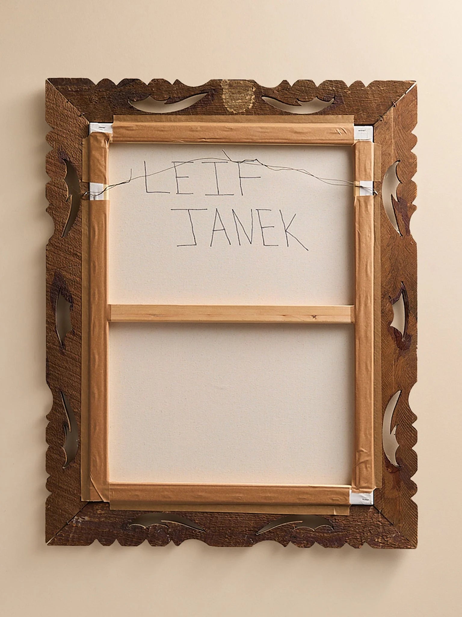 The Vintage Original Leif Janik Painting Acrylic on Canvas, BrightArtMiscellanea, etc.