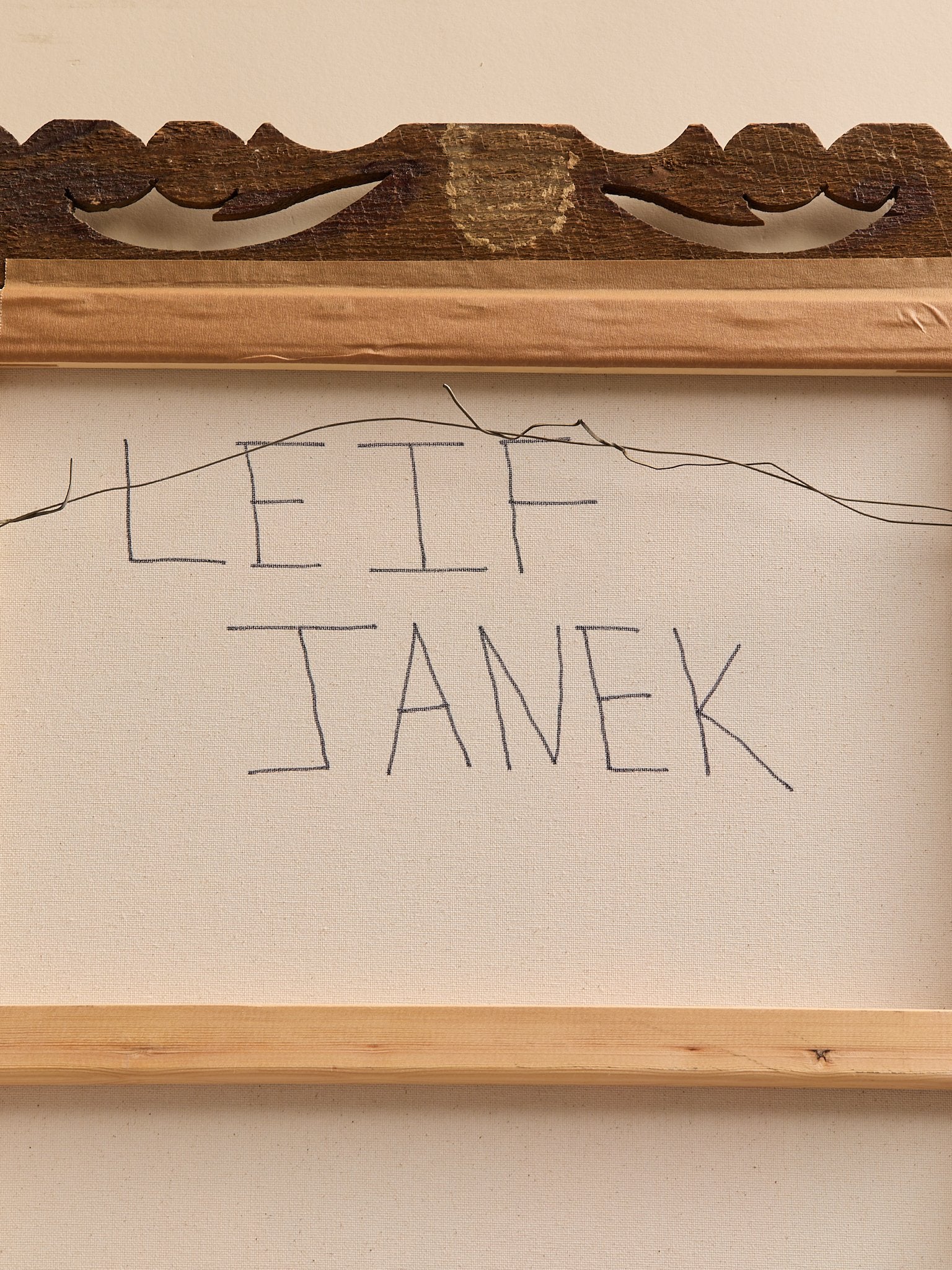 The Vintage Original Leif Janik Painting Acrylic on Canvas, BrightArtMiscellanea, etc.