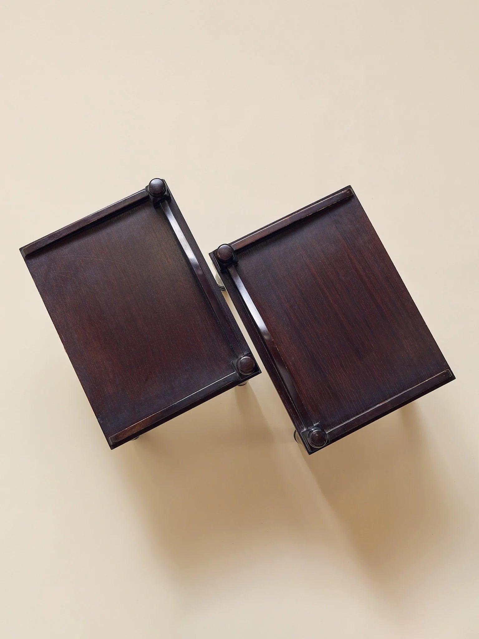 The Vintage Swedish Painted Pine Side Tables, 1950sSide TablesMiscellanea, etc.