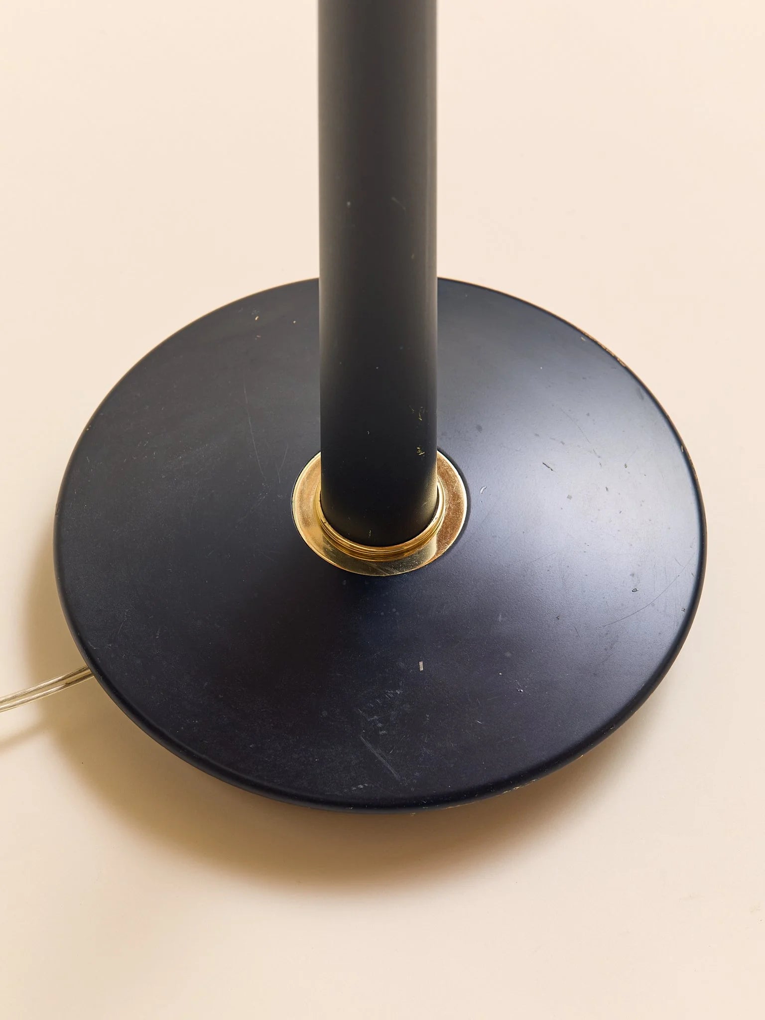 The Vintage MCM Brass & Black Floor LampFloor LampsMiscellanea, etc.