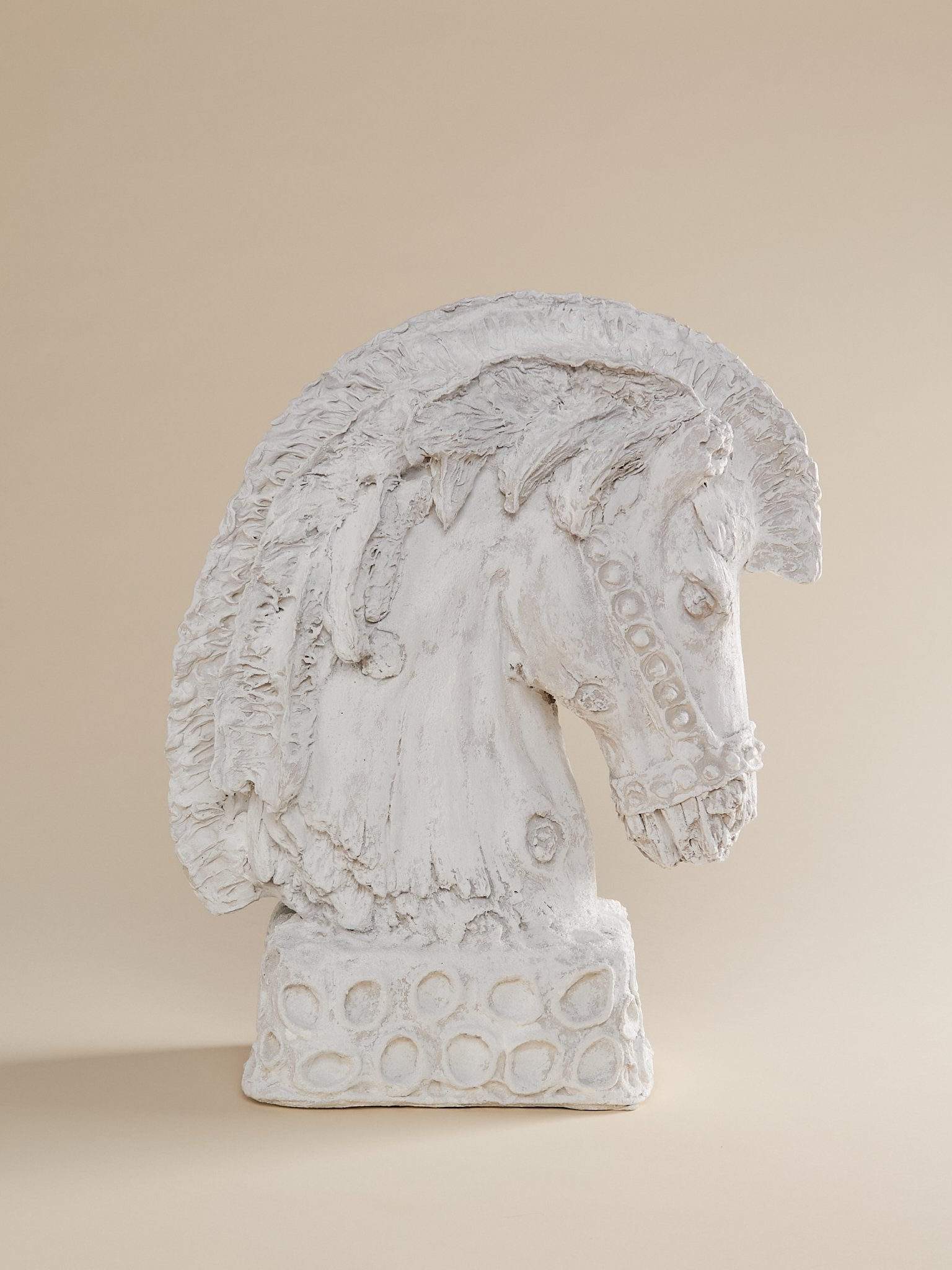 The Vintage Handmade Horse SculptureObjectsMiscellanea, etc.