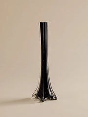 The Vintage Glass Sculptural Black Bud VaseVasesMiscellanea, etc.