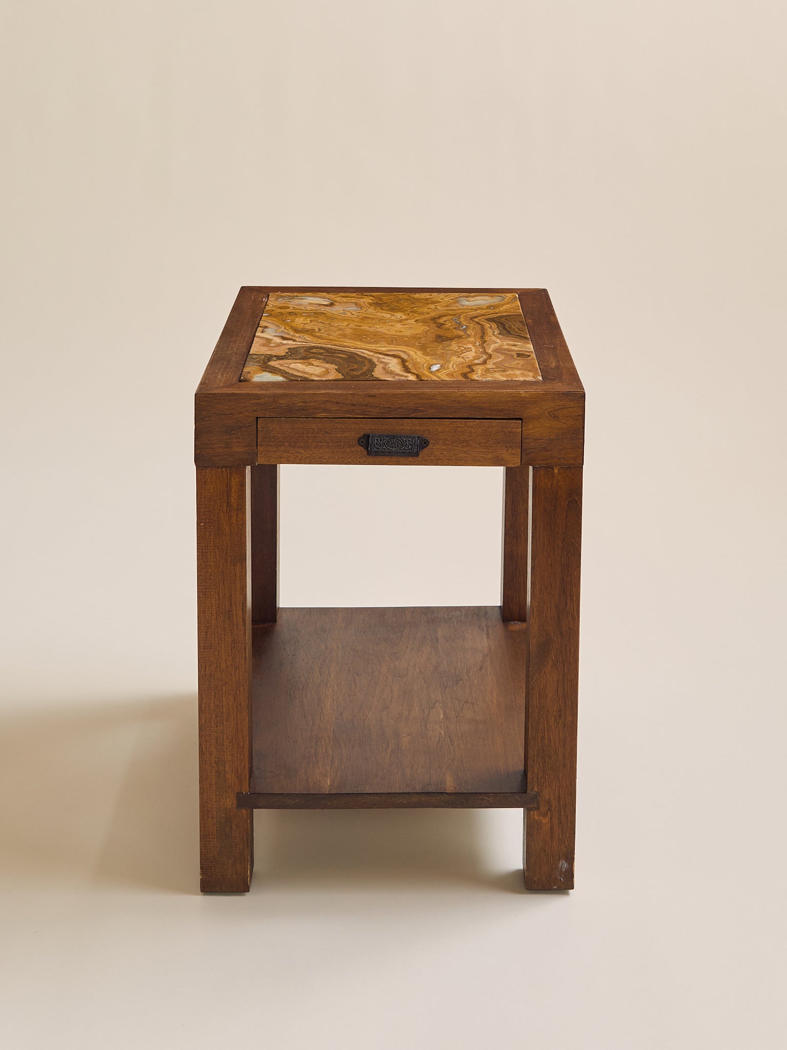 The Vintage Side table with Onyx Inlay topSide TablesMiscellanea, etc.