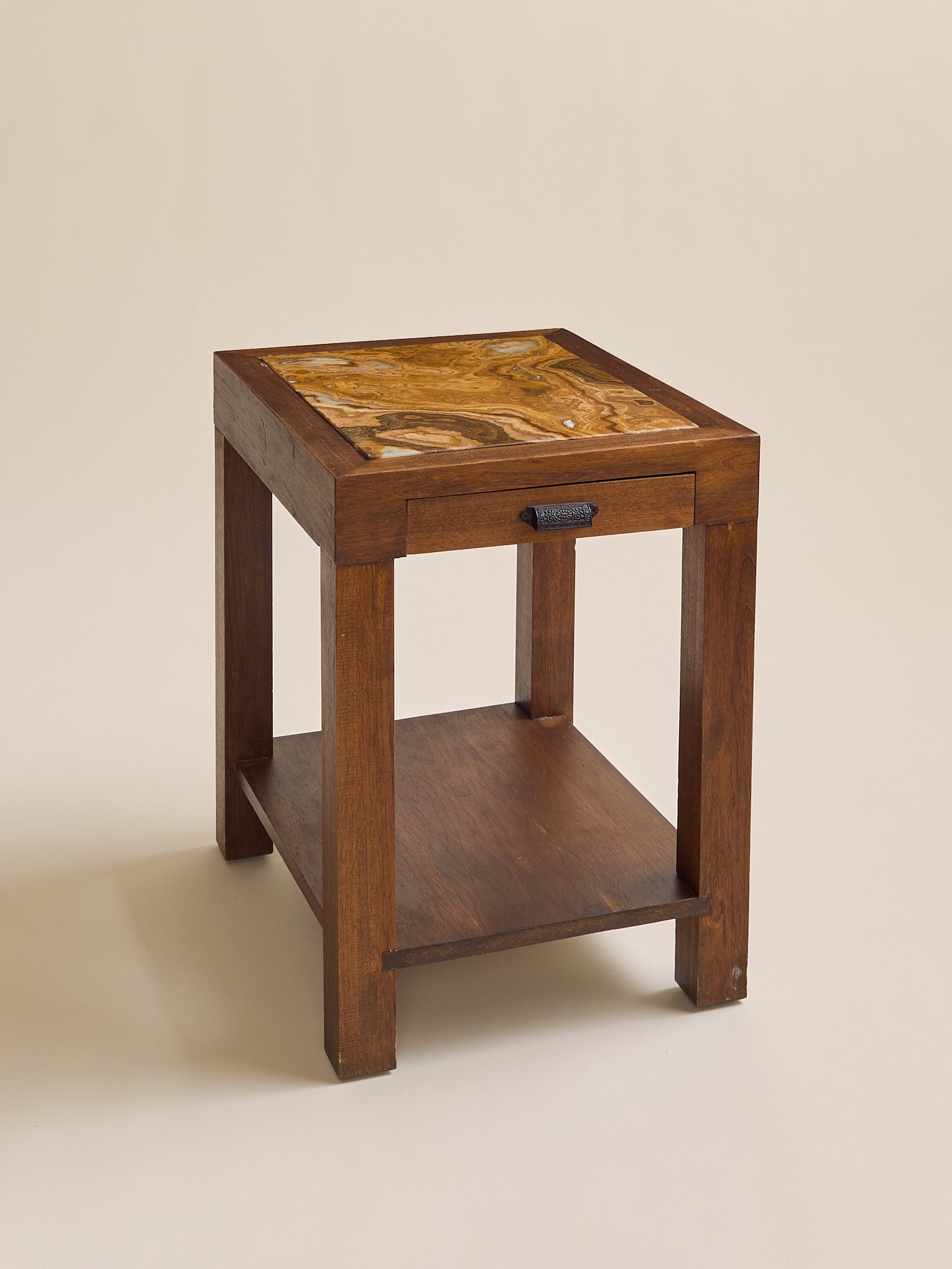 The Vintage Side table with Onyx Inlay topSide TablesMiscellanea, etc.