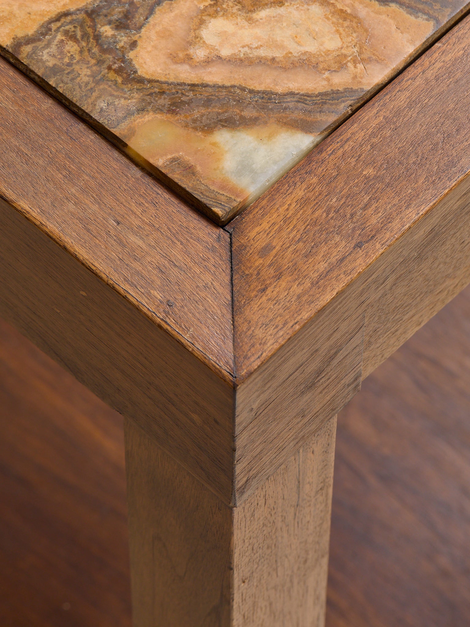 The Vintage Side table with Onyx Inlay topSide TablesMiscellanea, etc.