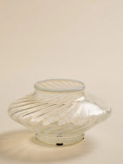 The Vintage Handblown Glass Swirl DishVasesMiscellanea, etc.