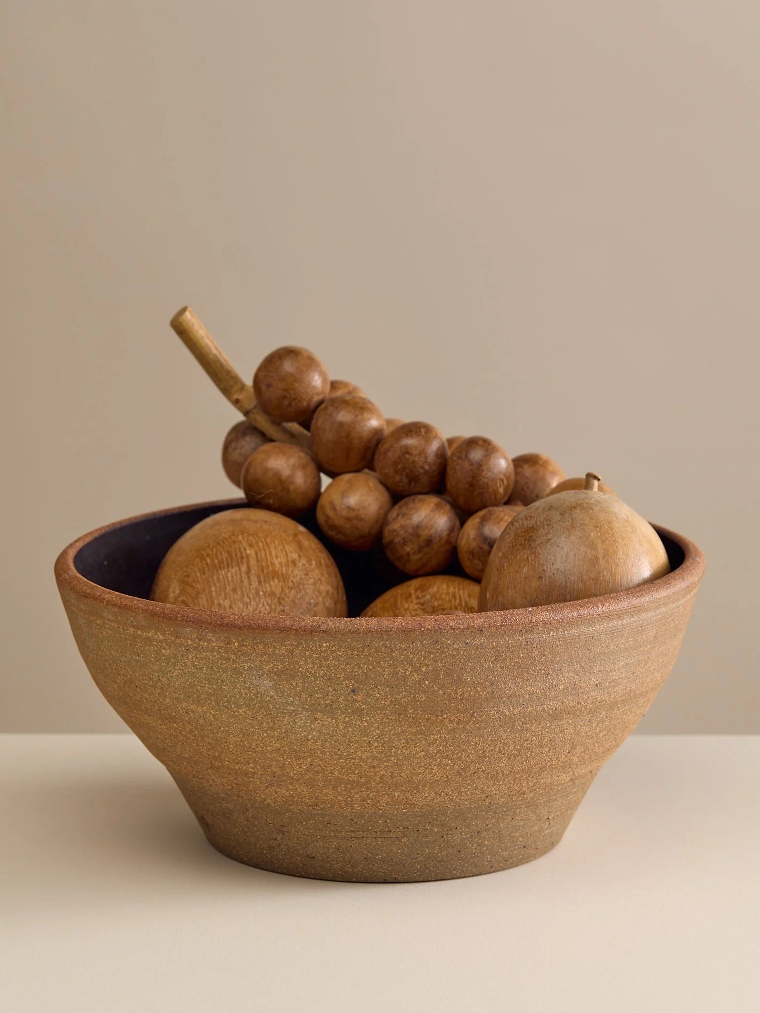 The Handmade Ceramic Tan BowlTrays and BowlsMiscellanea, etc.