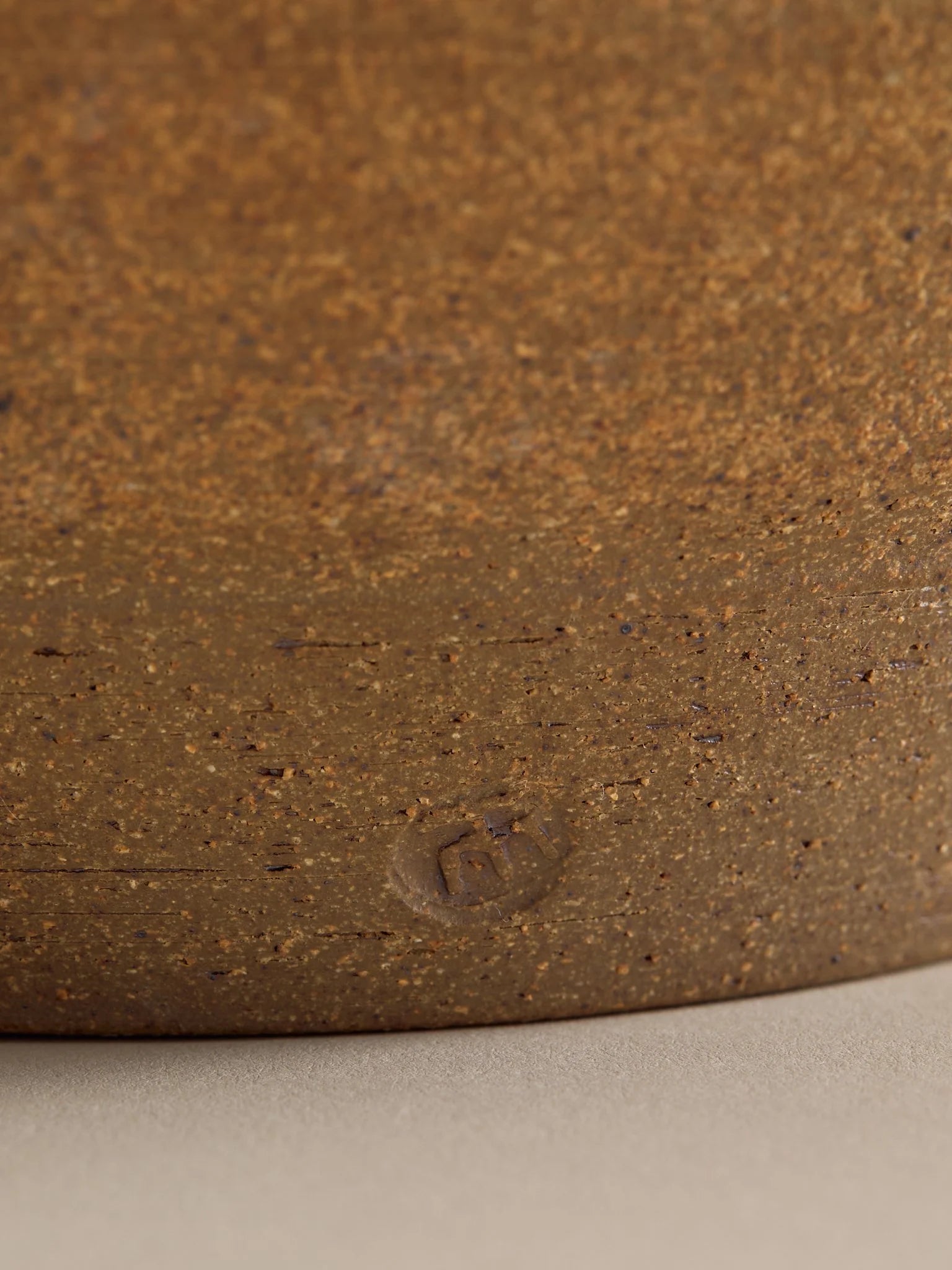 The Handmade Ceramic Tan BowlTrays and BowlsMiscellanea, etc.