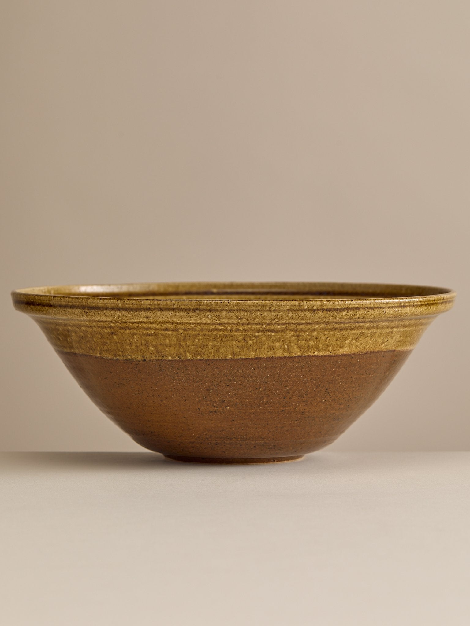 The Vintage Hand Made Ceramic Blue Glazed BowlTrays and BowlsMiscellanea, etc.