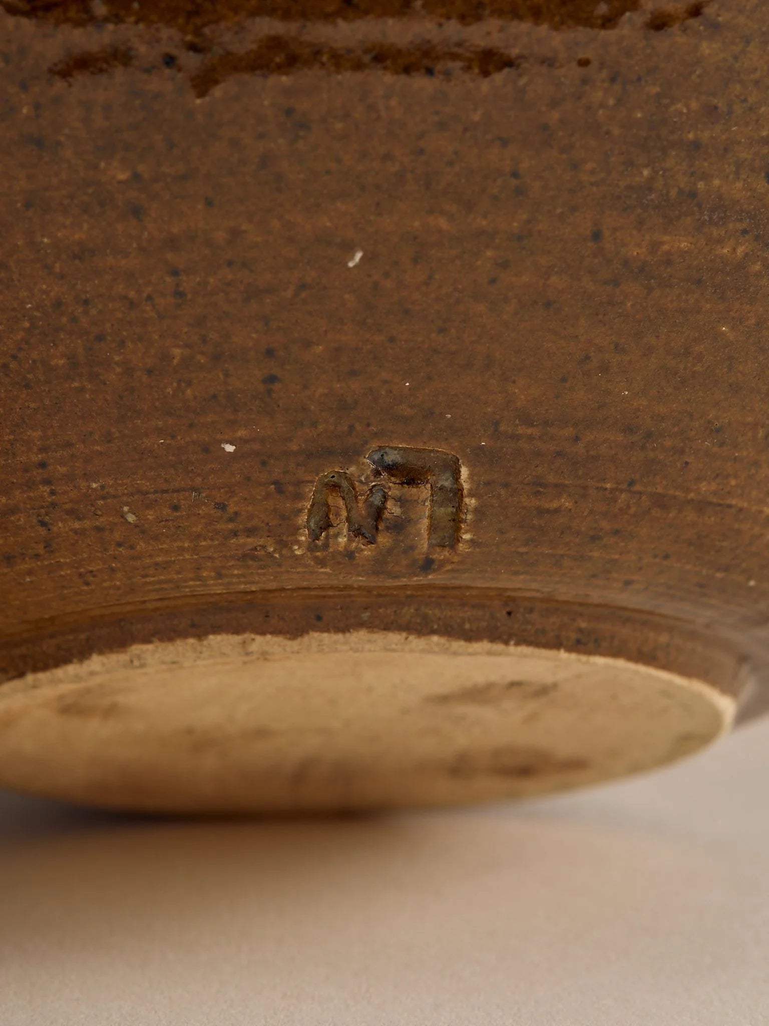 The Vintage Hand Made Ceramic Blue Glazed BowlTrays and BowlsMiscellanea, etc.