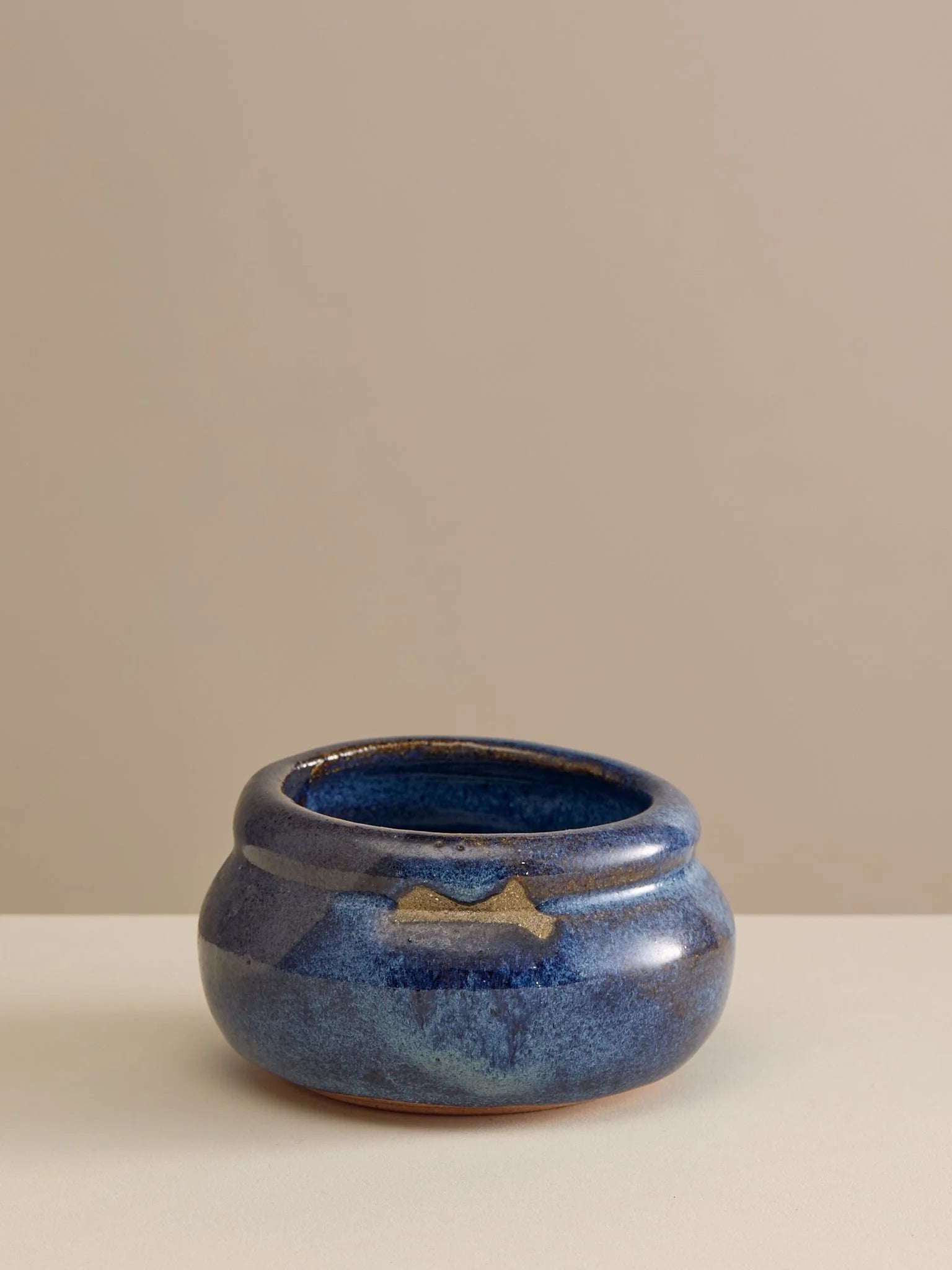 The Small Blue Ceramic Ring DishTrays and BowlsMiscellanea, etc.