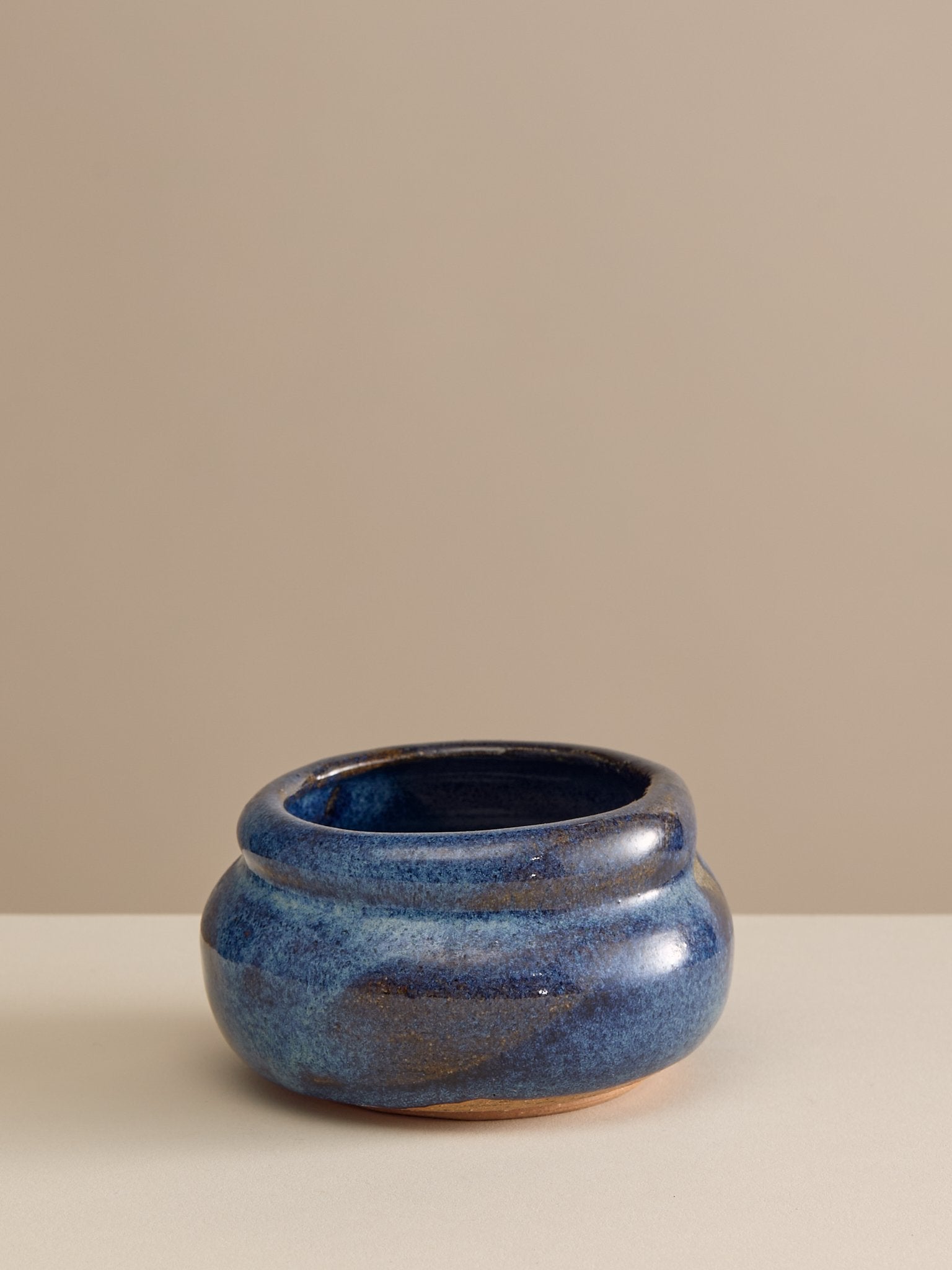 The Small Blue Ceramic Ring DishTrays and BowlsMiscellanea, etc.