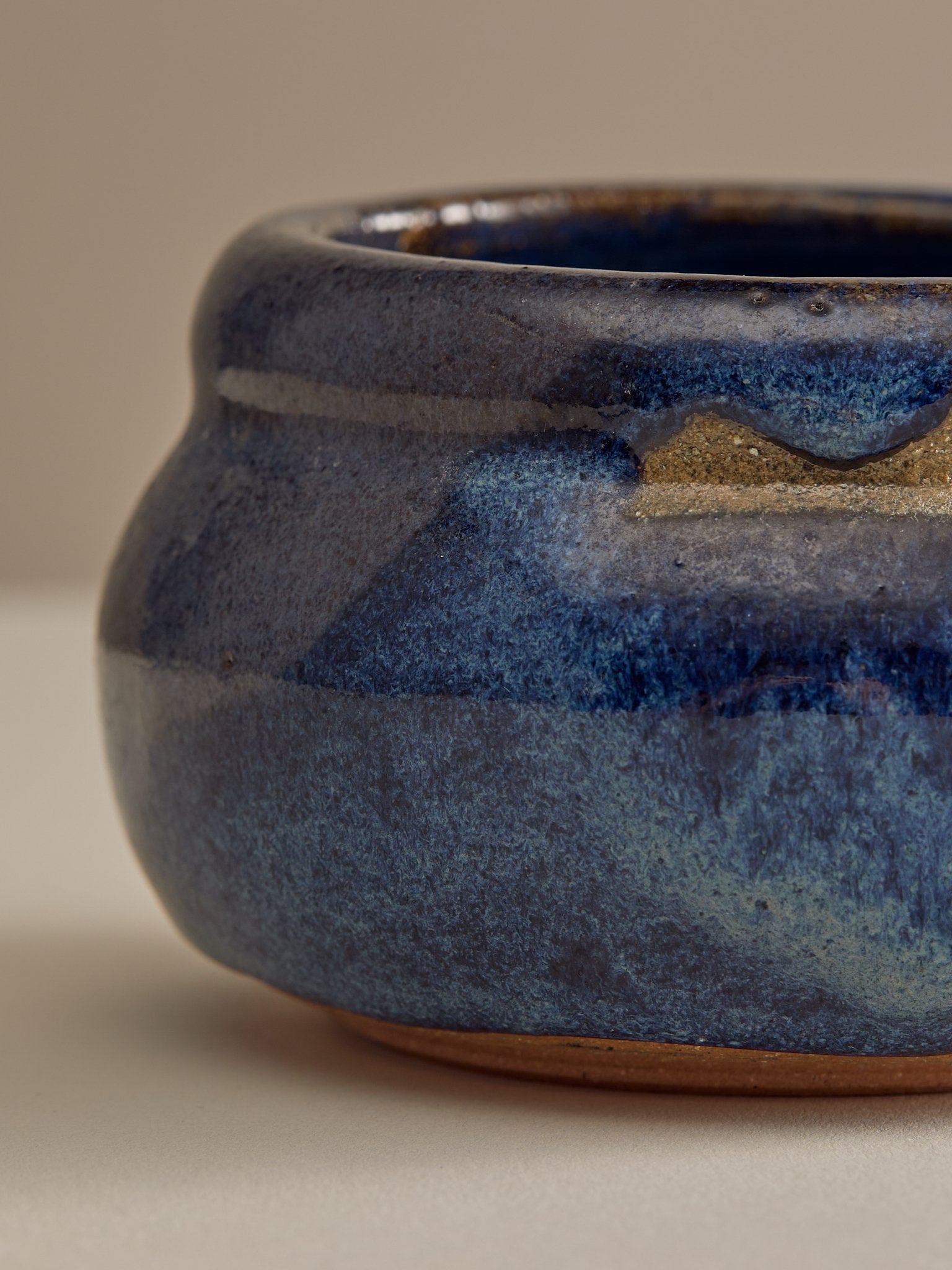 The Small Blue Ceramic Ring DishTrays and BowlsMiscellanea, etc.