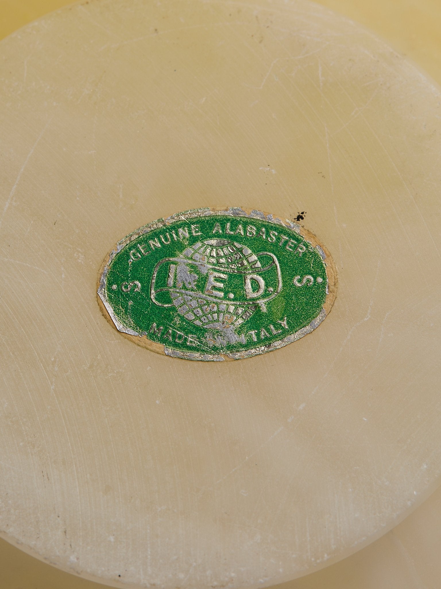 The Vintage Italian Alabaster Lidded BoxObjectsMiscellanea, etc.