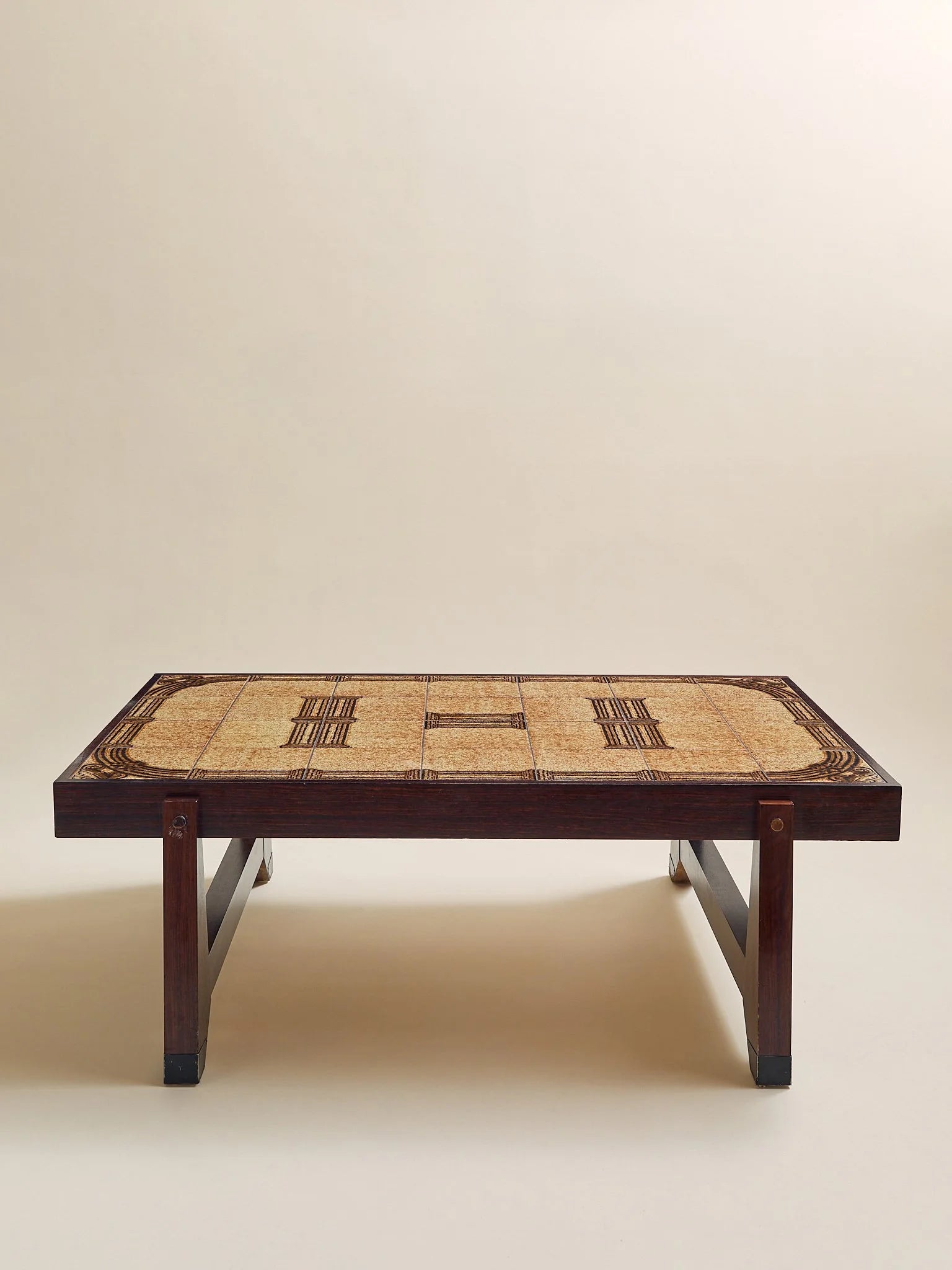 The Vintage 1970s Rosewood and Tile Coffee TableCoffee TablesMiscellanea, etc.