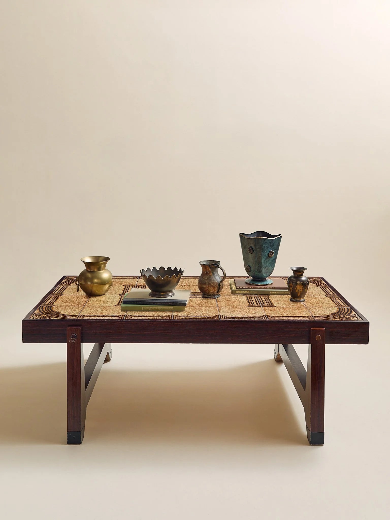 The Vintage 1970s Rosewood and Tile Coffee TableCoffee TablesMiscellanea, etc.