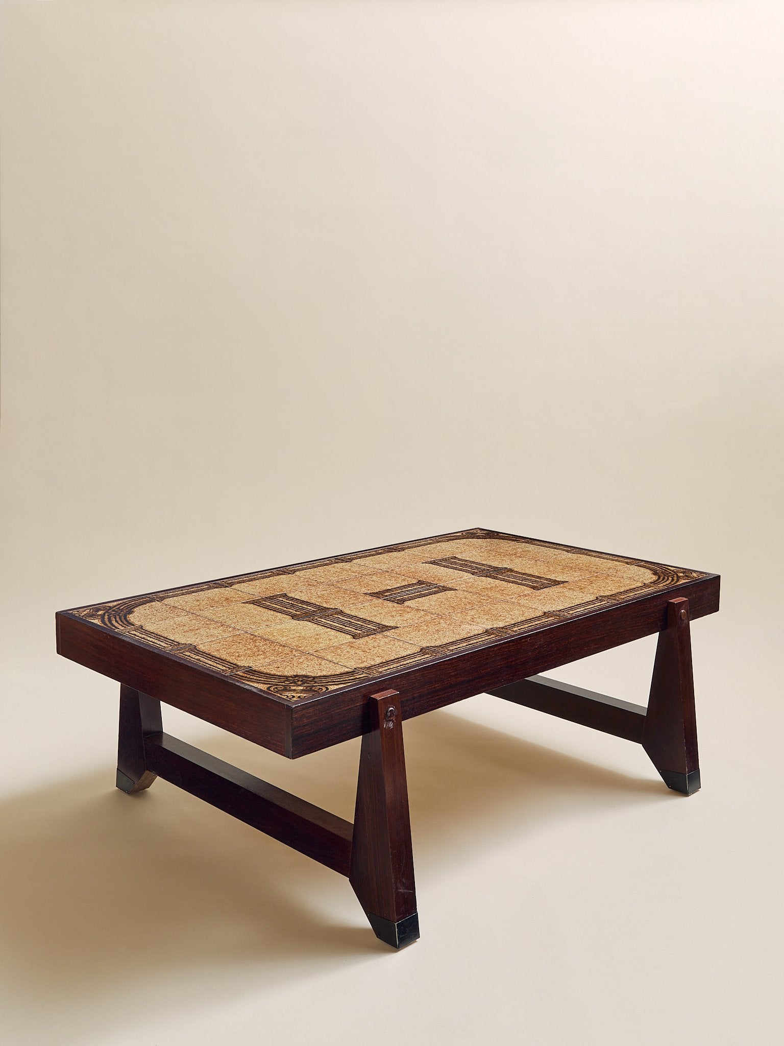 The Vintage 1970s Rosewood and Tile Coffee TableCoffee TablesMiscellanea, etc.