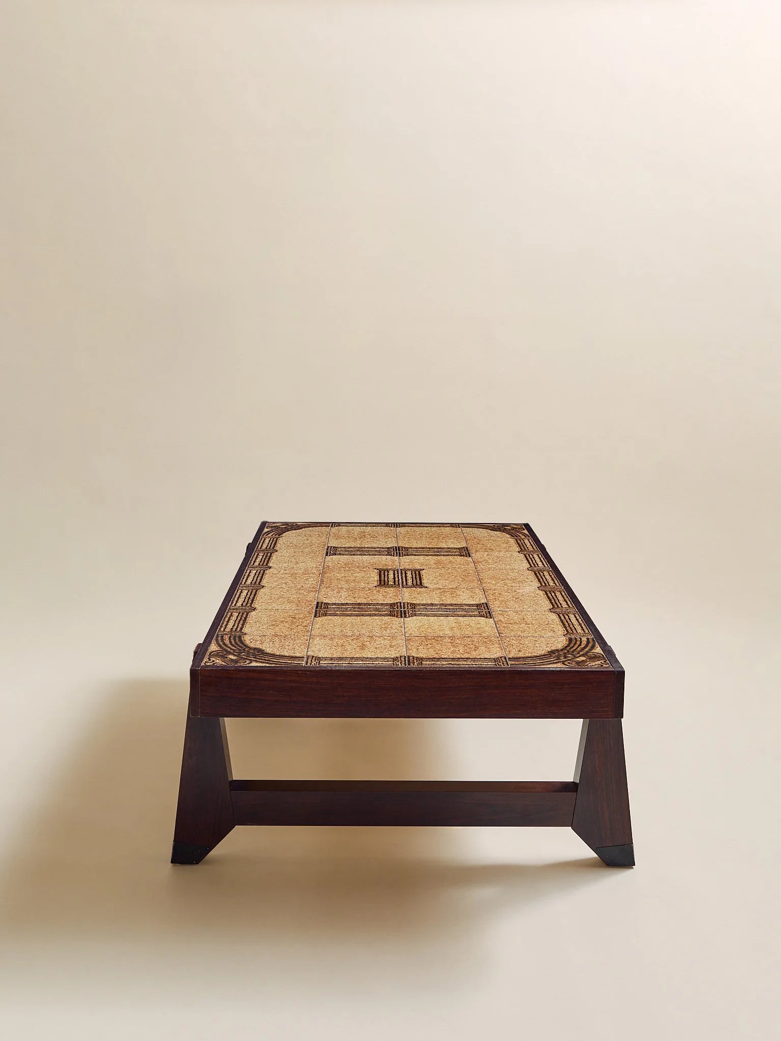 The Vintage 1970s Rosewood and Tile Coffee TableCoffee TablesMiscellanea, etc.
