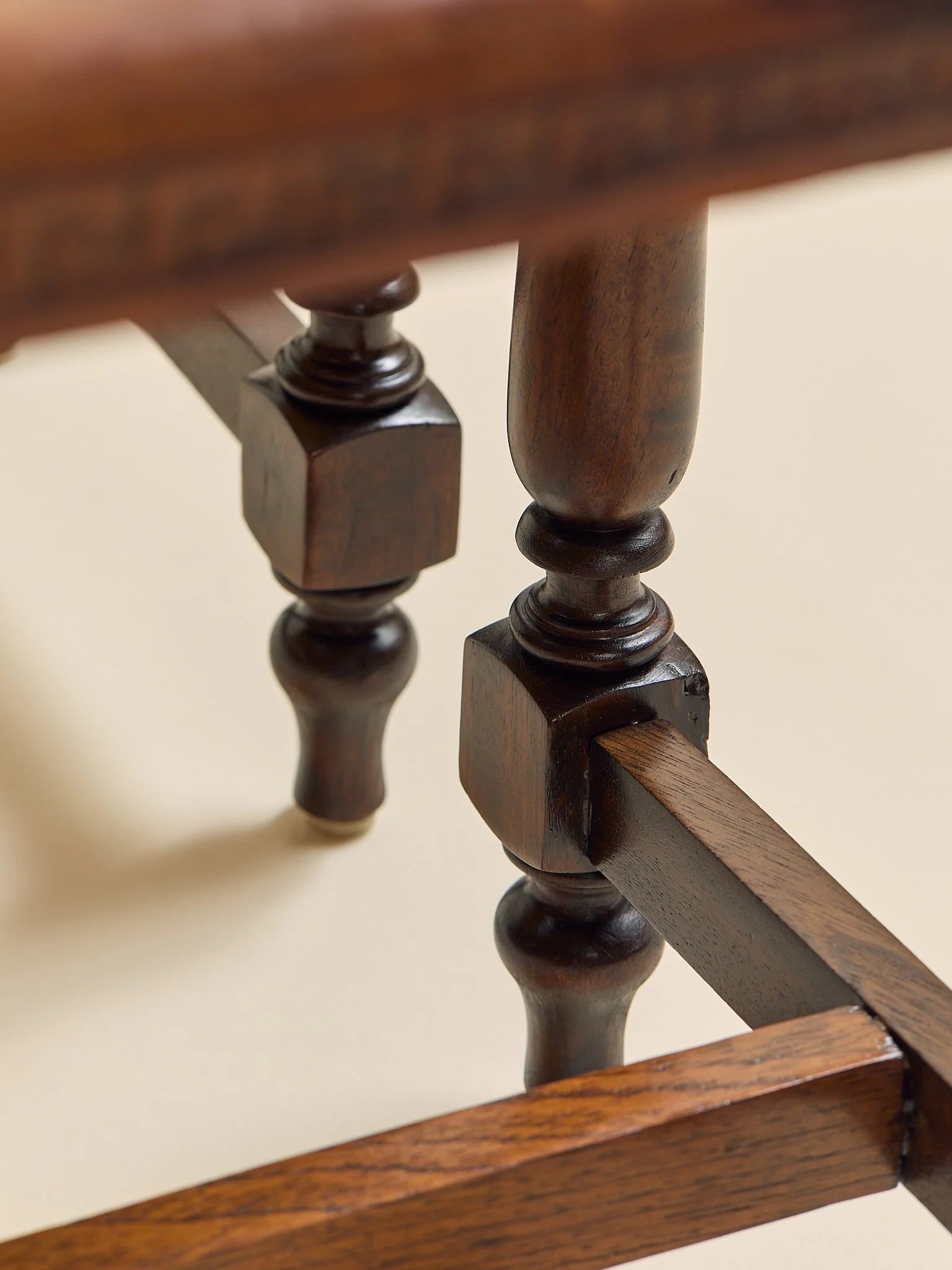 The Vintage Peruvian Carved Leather Side Table SetSide TablesMiscellanea, etc.