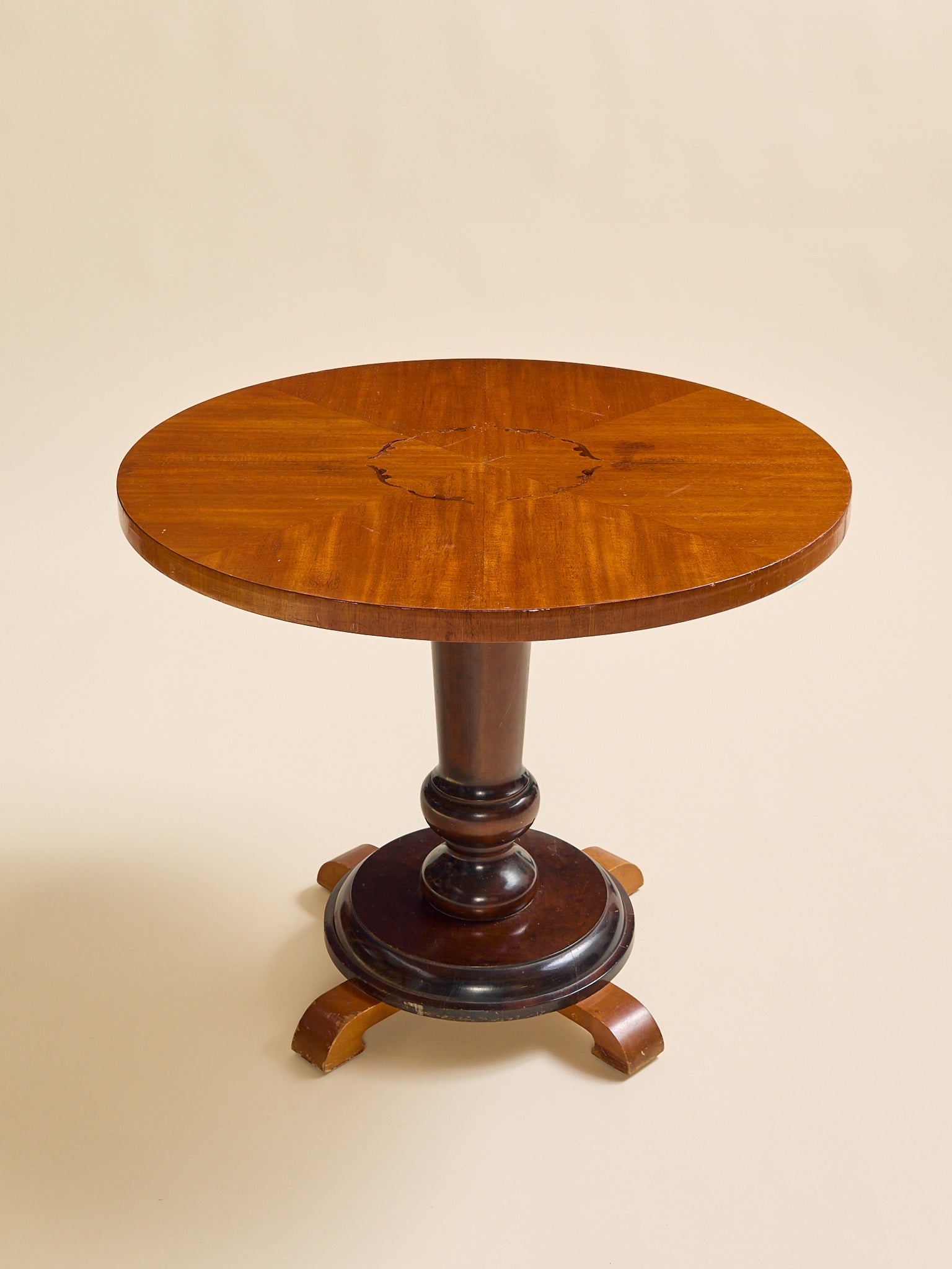 The Vintage Swedish Art Deco Walnut Accent Table c. 1920sSide TablesMiscellanea, etc.