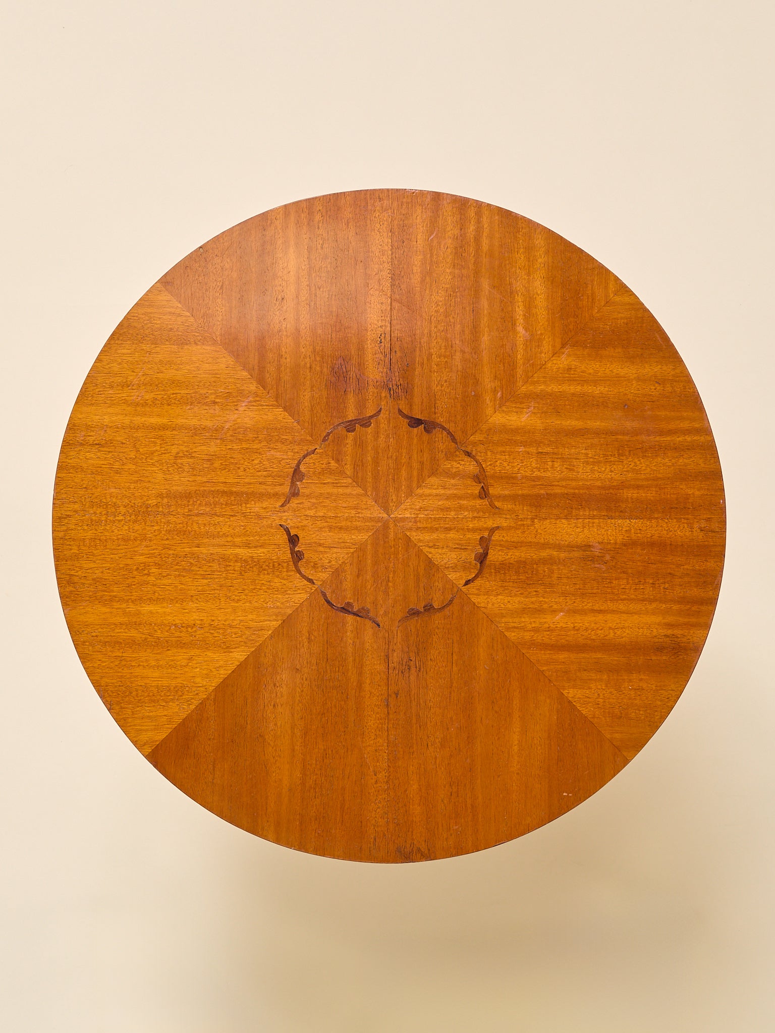 The Vintage Swedish Art Deco Walnut Accent Table c. 1920sSide TablesMiscellanea, etc.