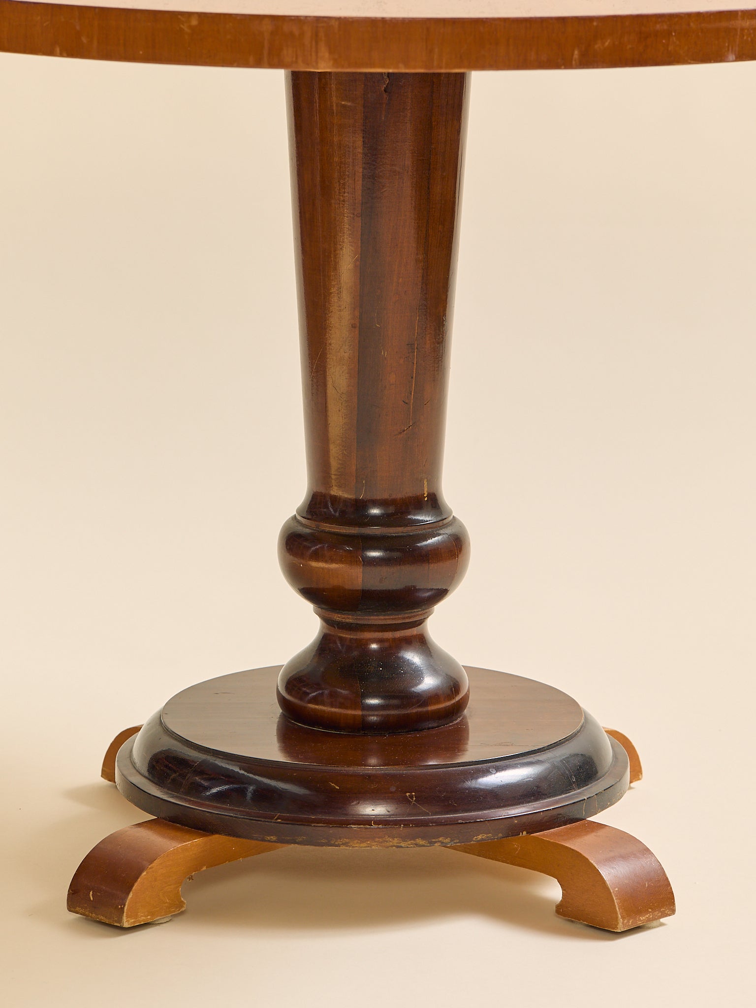 The Vintage Swedish Art Deco Walnut Accent Table c. 1920sSide TablesMiscellanea, etc.