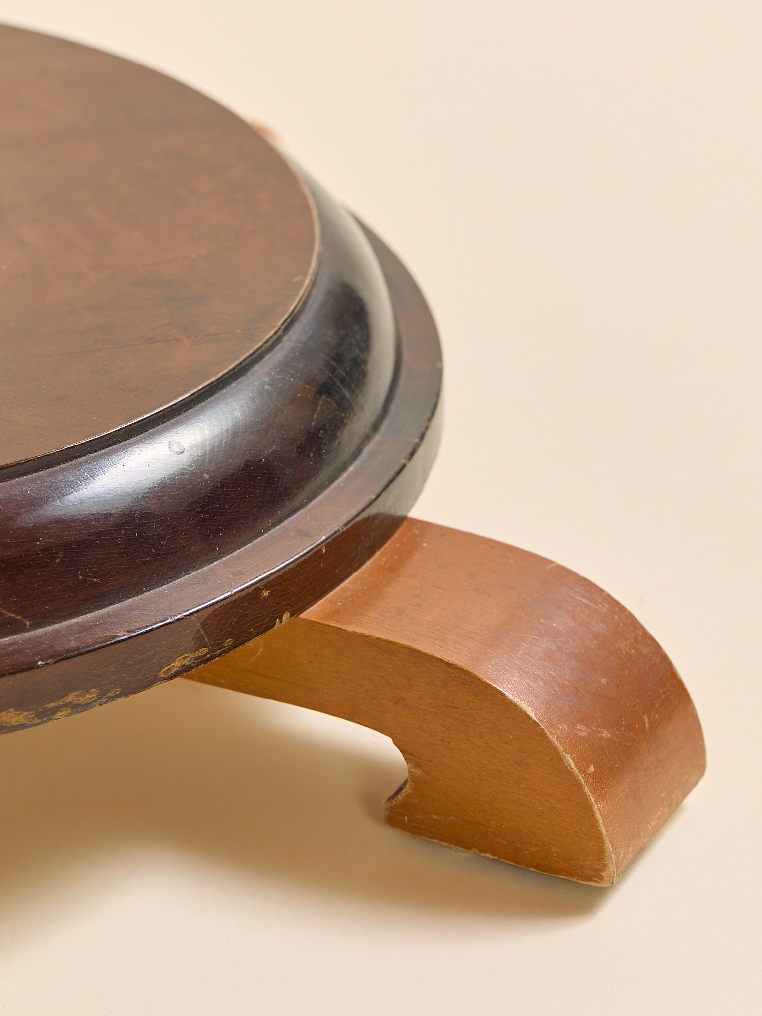 The Vintage Swedish Art Deco Walnut Accent Table c. 1920sSide TablesMiscellanea, etc.